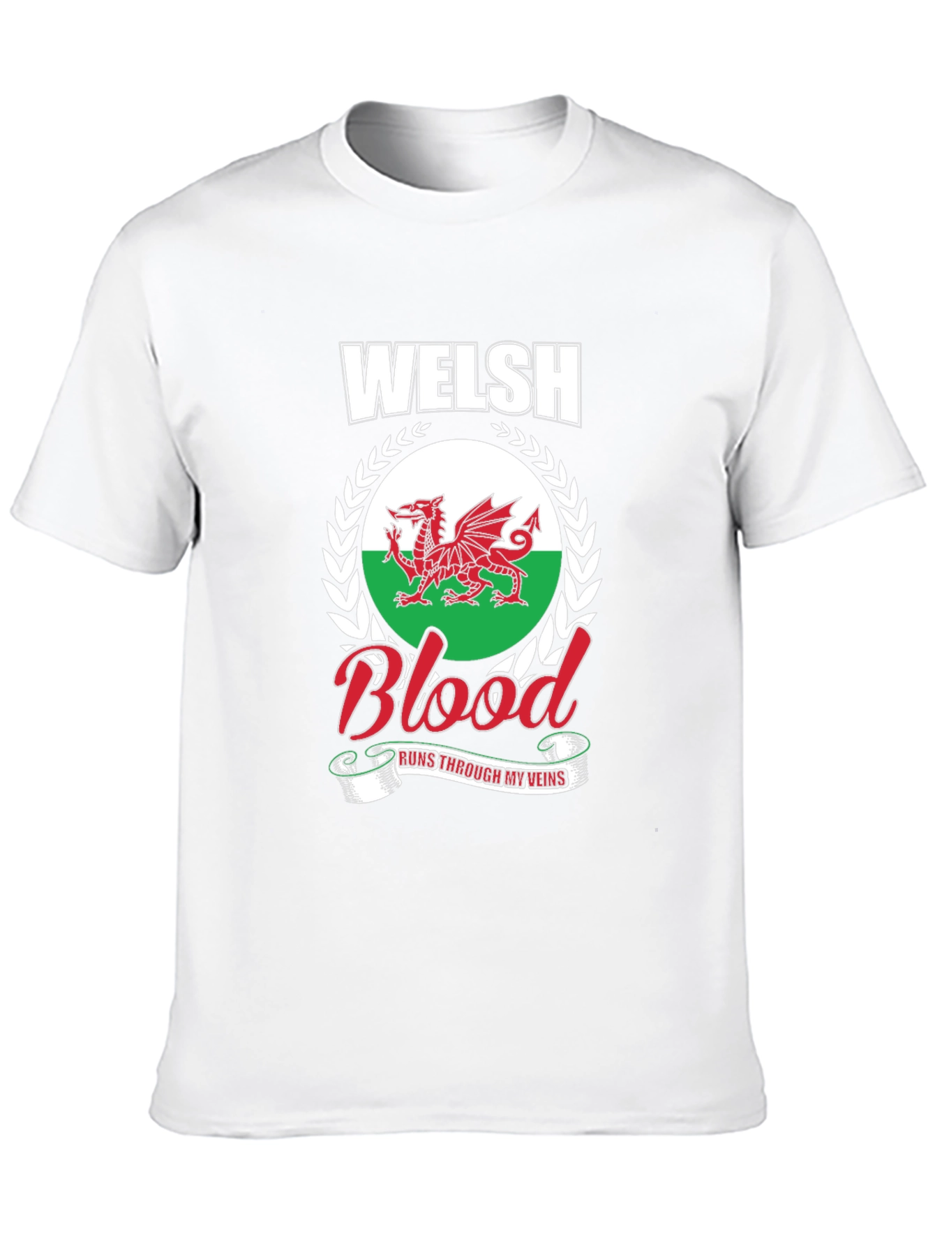 Welsh Blood T-Shirt - Wales Dragon Tee