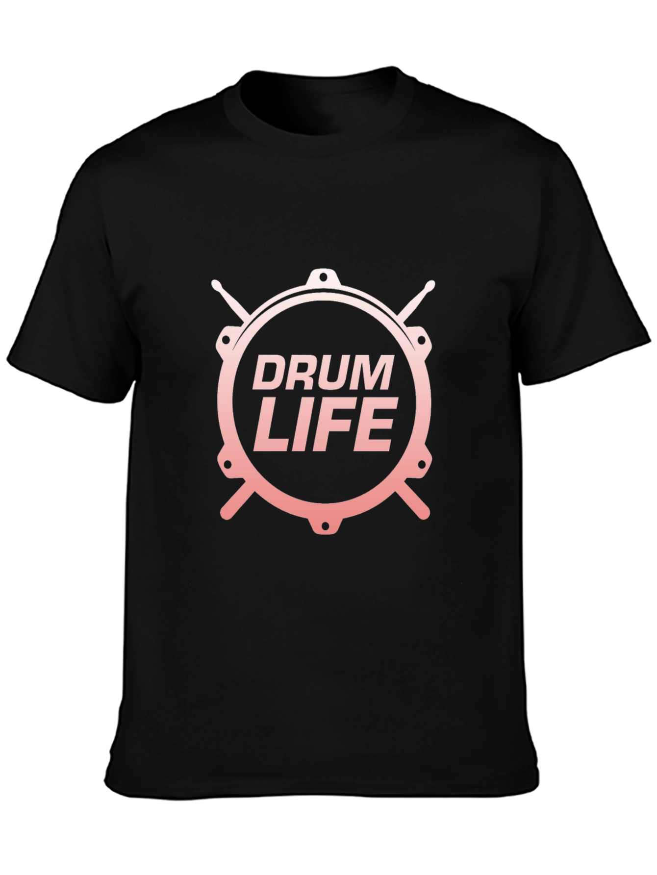 Drum Life Graphic Tee - Music Lovers T-Shirt