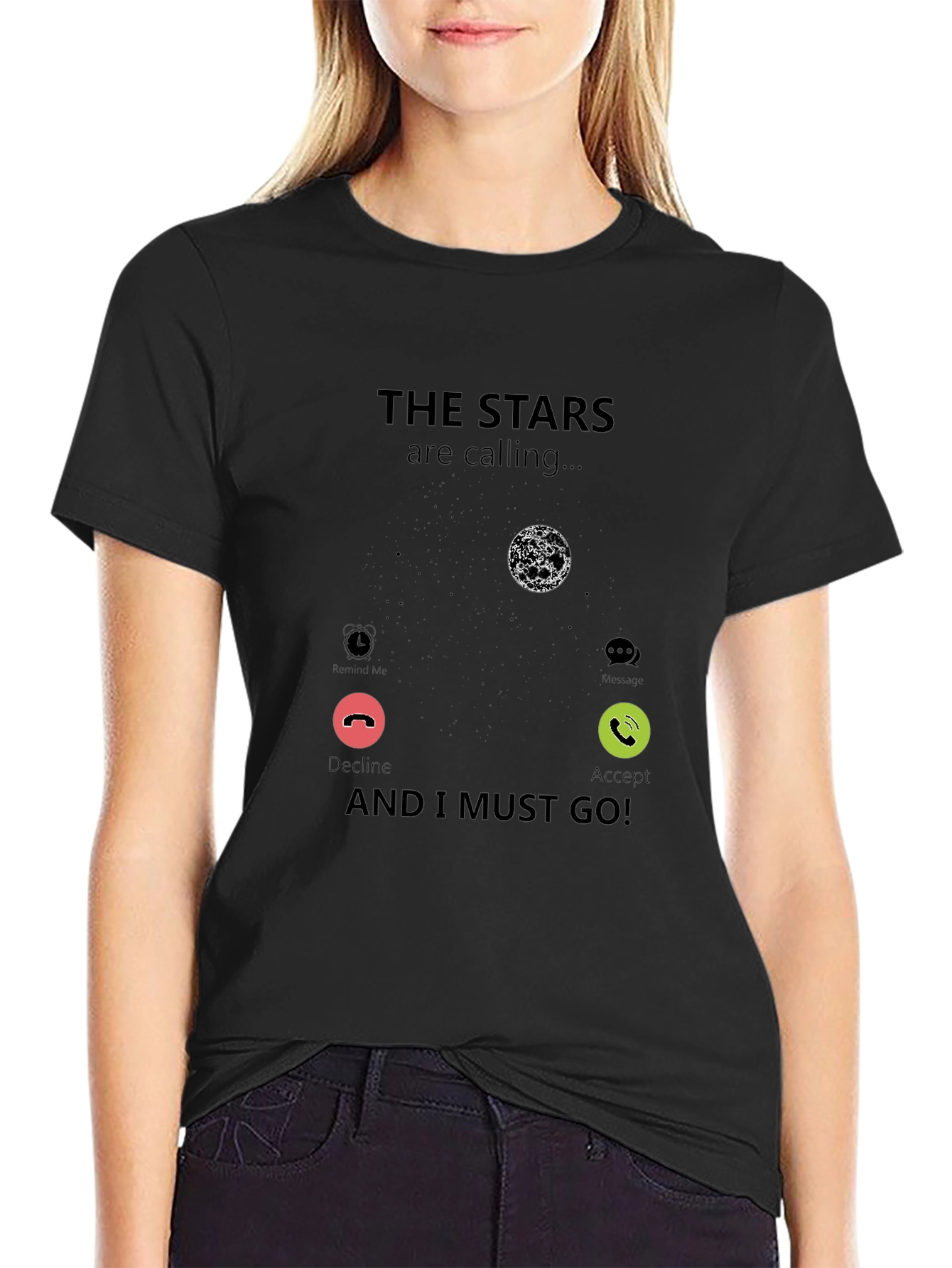 Stars are Calling Graphic T-Shirt