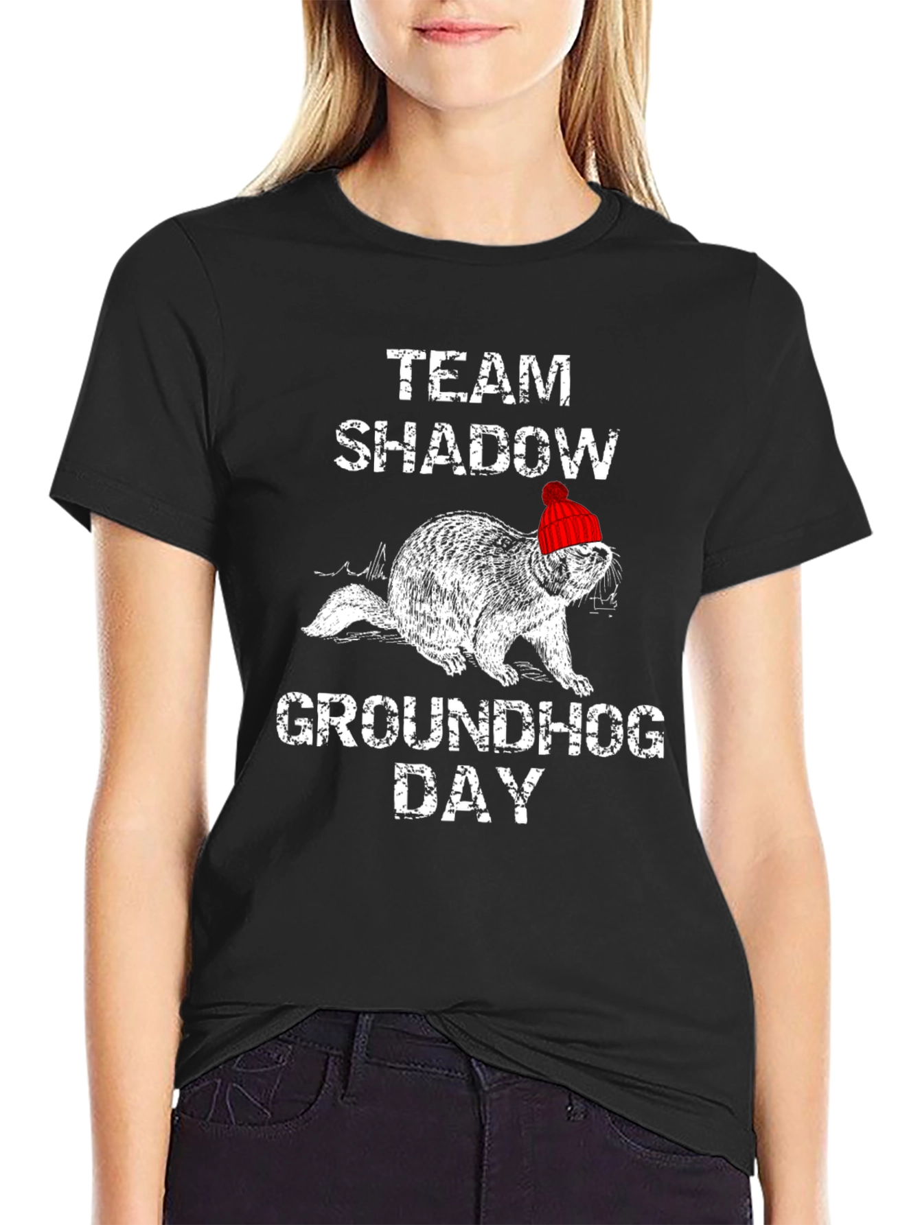 Team Shadow Groundhog Day T-Shirt