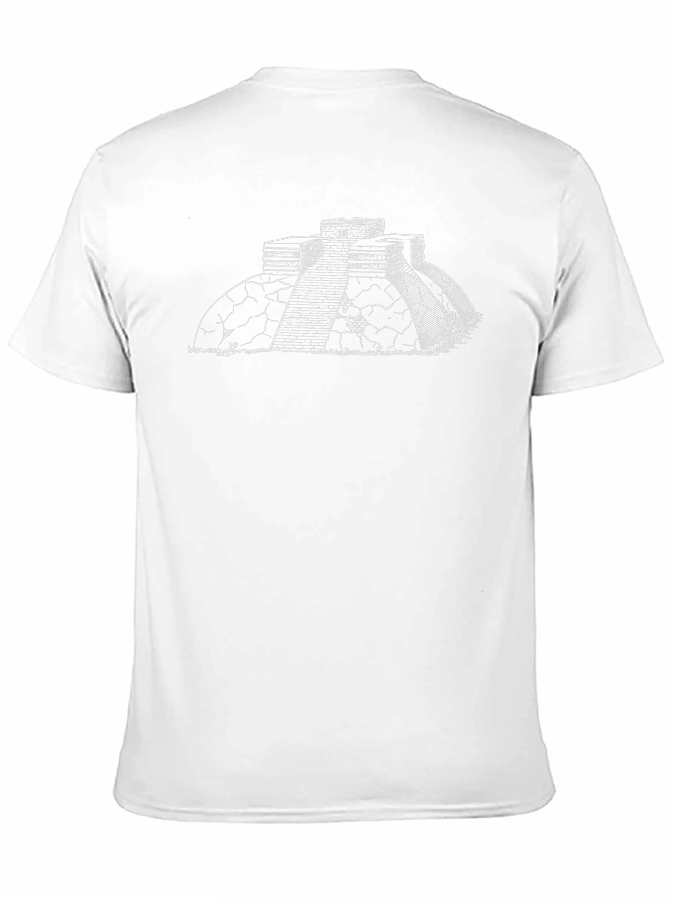 Aztec Pyramid Graphic Tee - Black