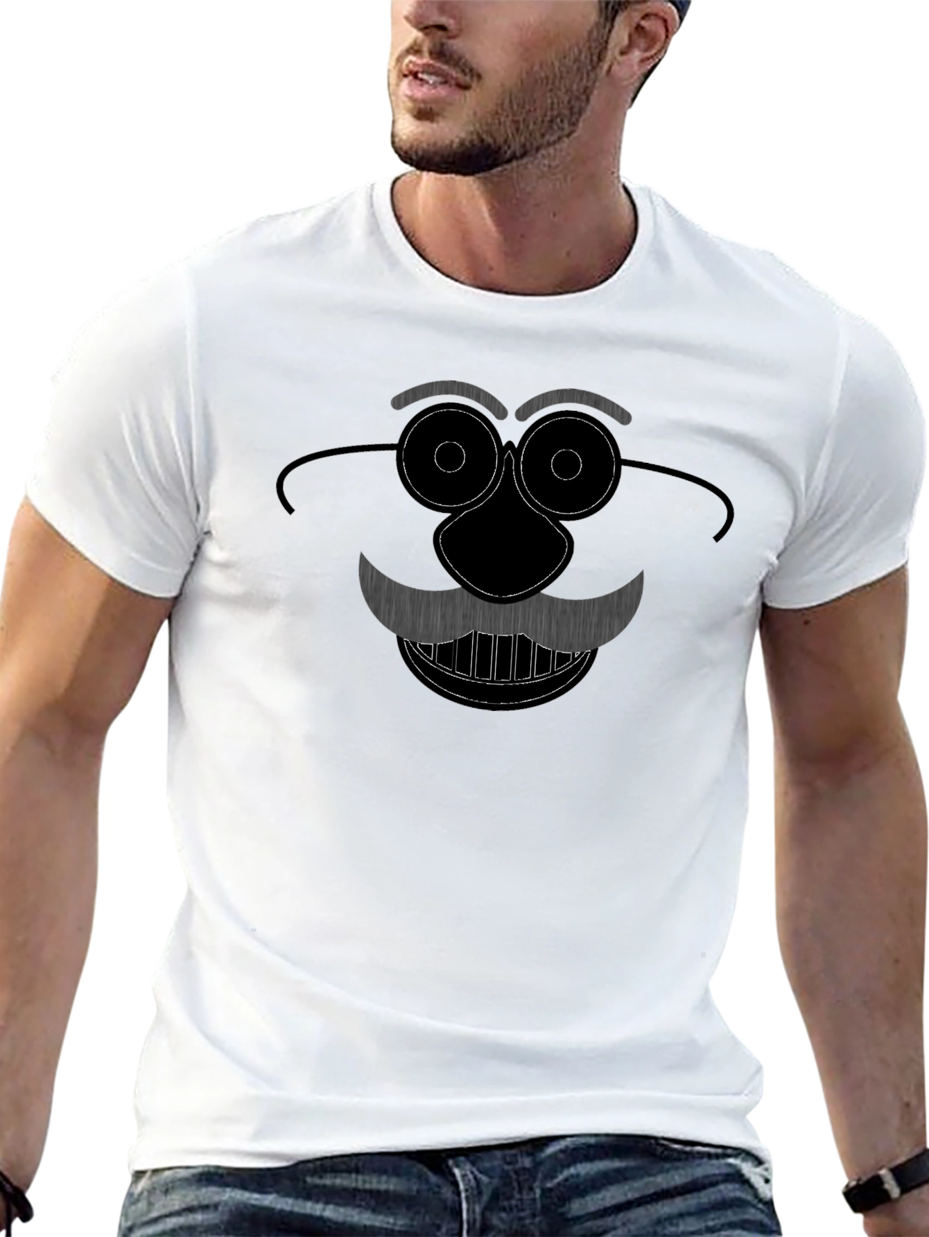 Funny Mr. Potato Head Inspired Graphic T-Shirt