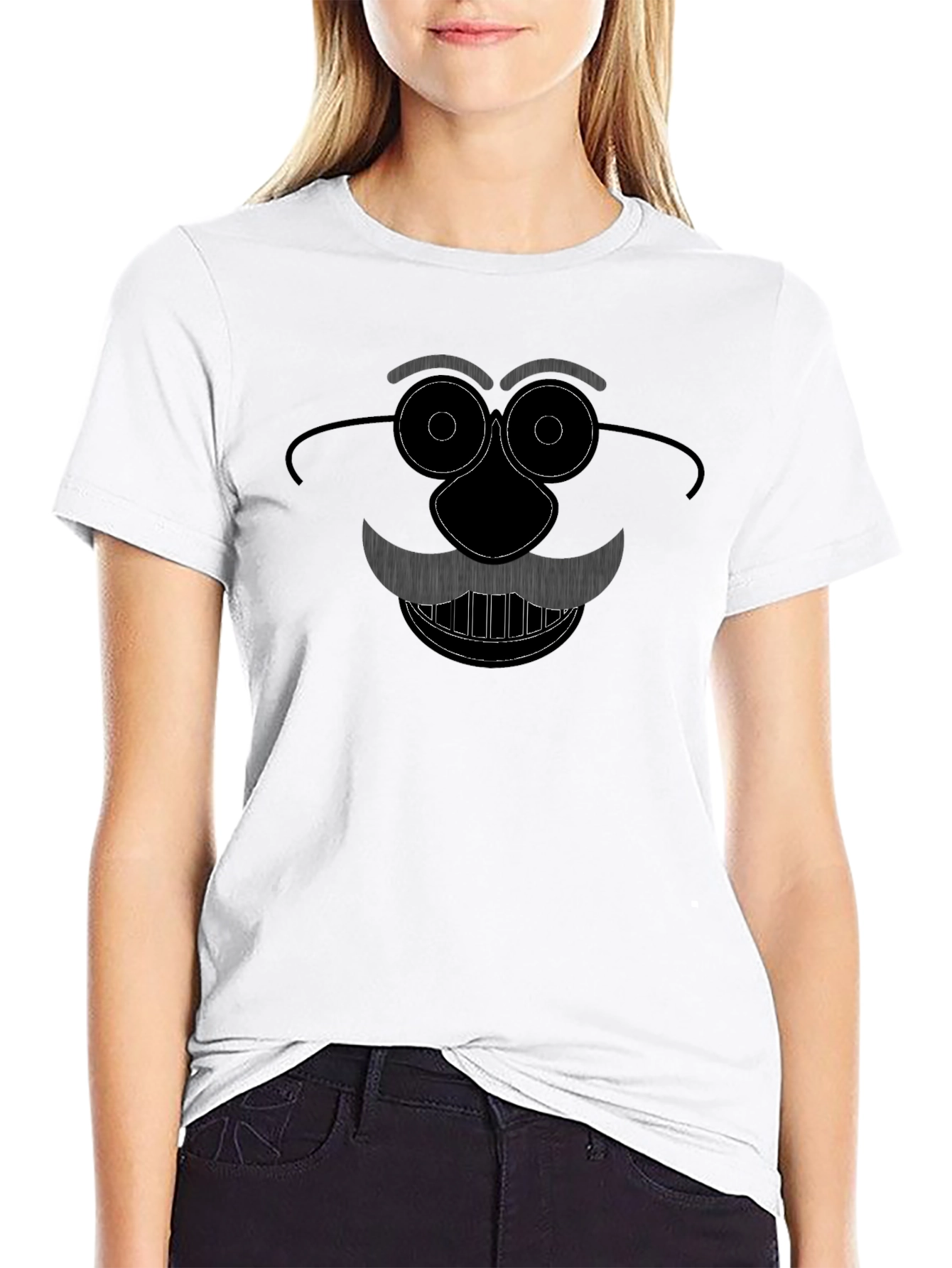 Funny Mr. Potato Head Inspired Graphic T-Shirt