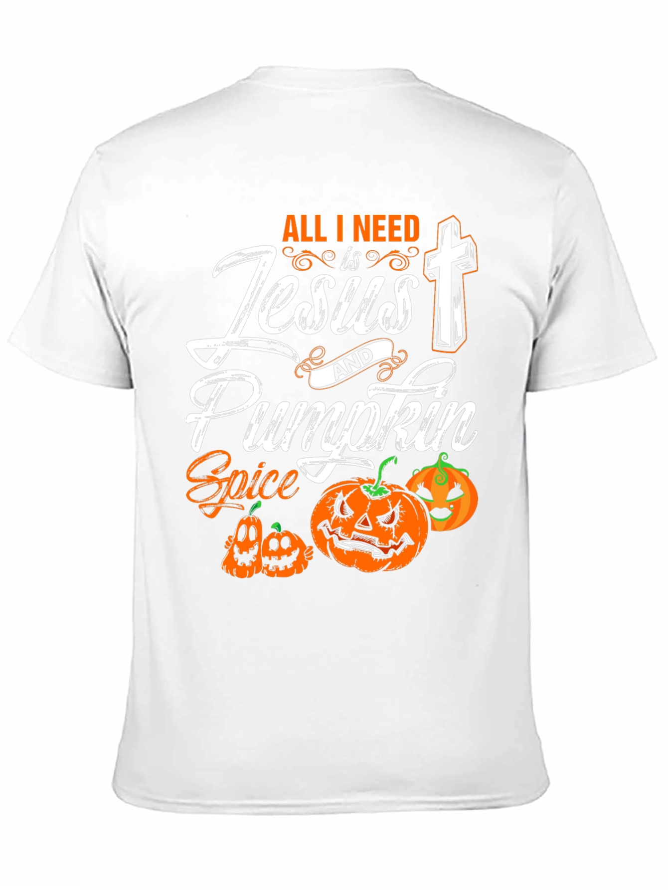 Jesus & Pumpkin Spice Halloween T-Shirt