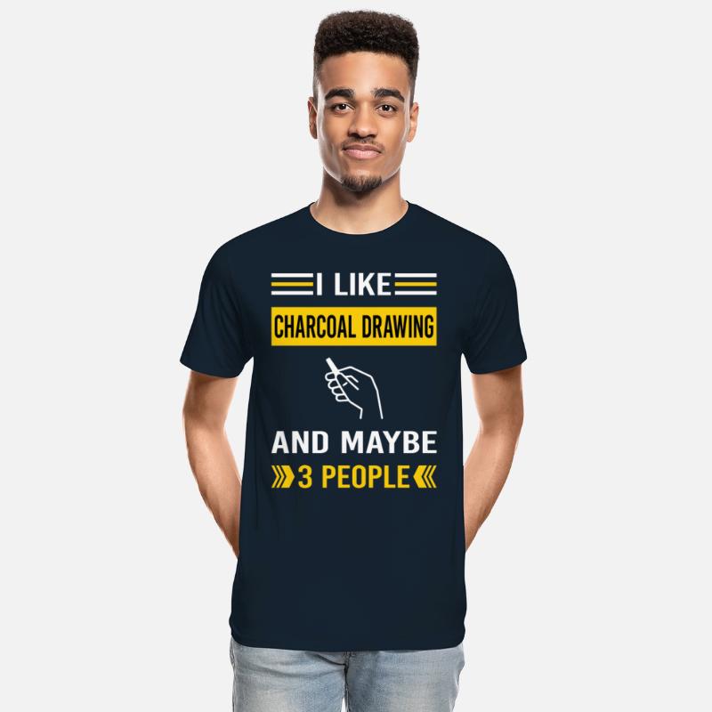 3 People Charcoal Drawing