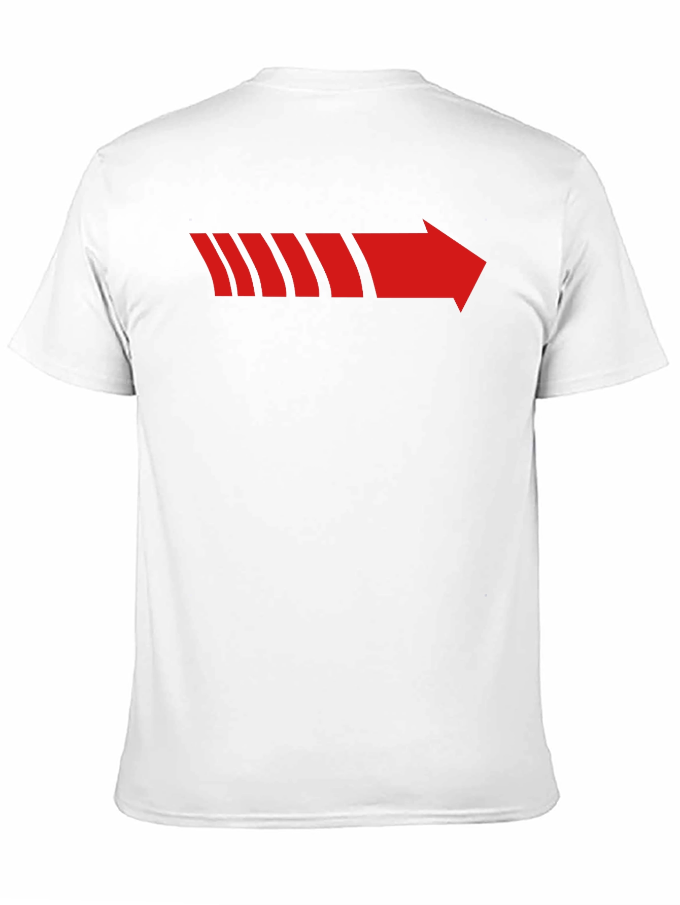 Red Arrow Graphic Black T-Shirt