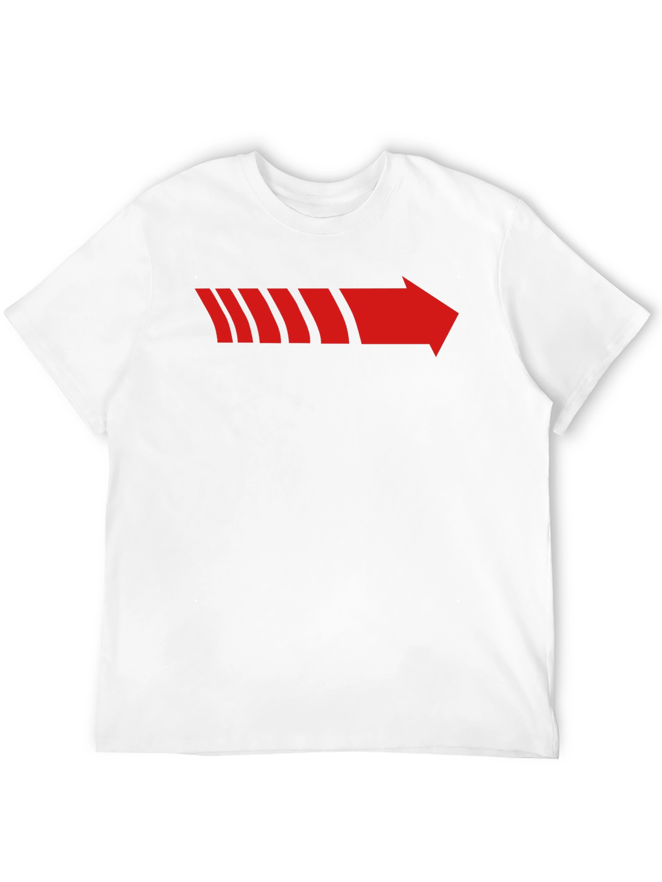 Red Arrow Graphic Black T-Shirt