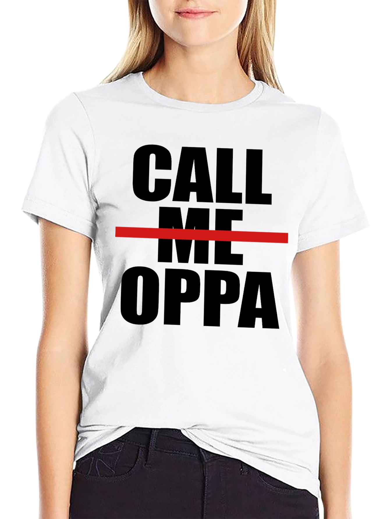 Call Me Oppa Graphic Tee