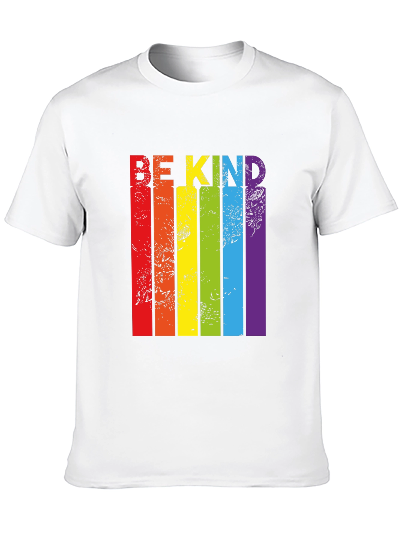 Be Kind Rainbow Pride T-Shirt - Unisex Black Tee