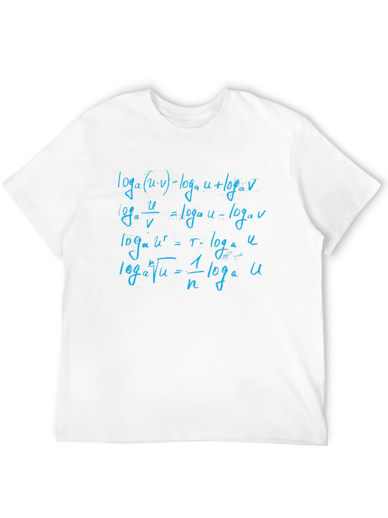 Math Formulas Black T-Shirt