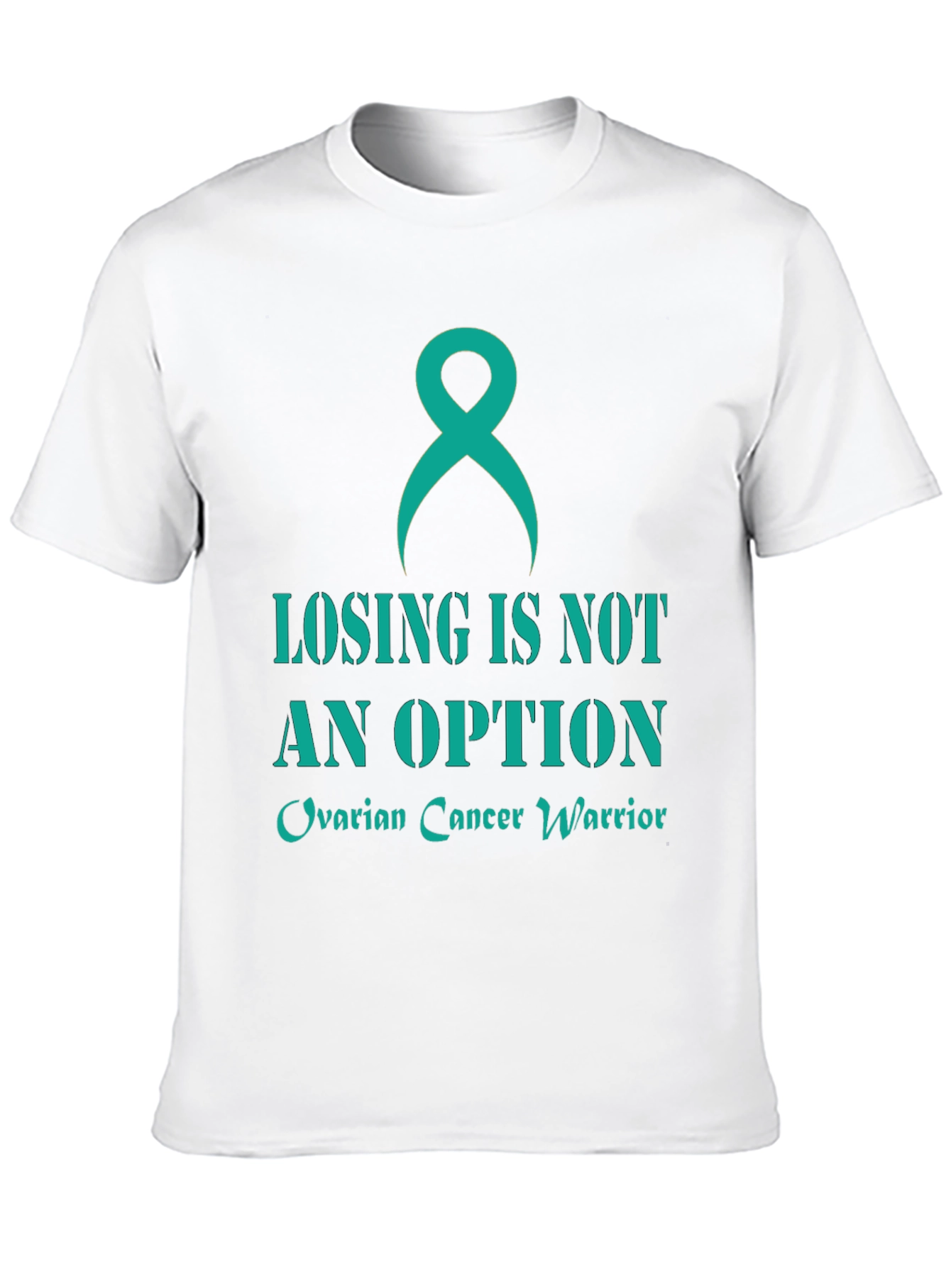 Ovarian Cancer Warrior Graphic Tee