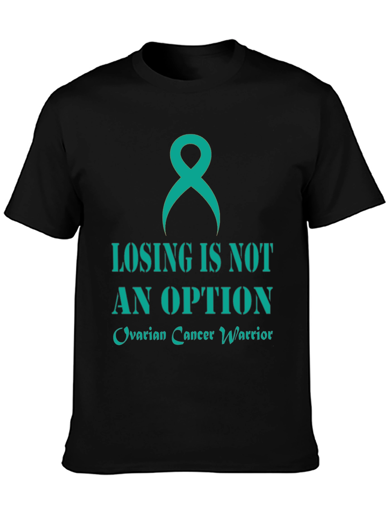 Ovarian Cancer Warrior Graphic Tee