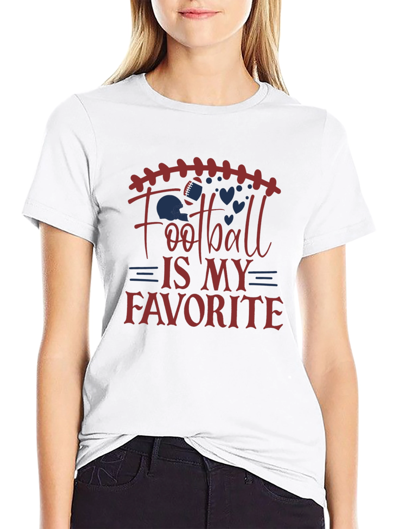 Football Is My Favorite T-Shirt