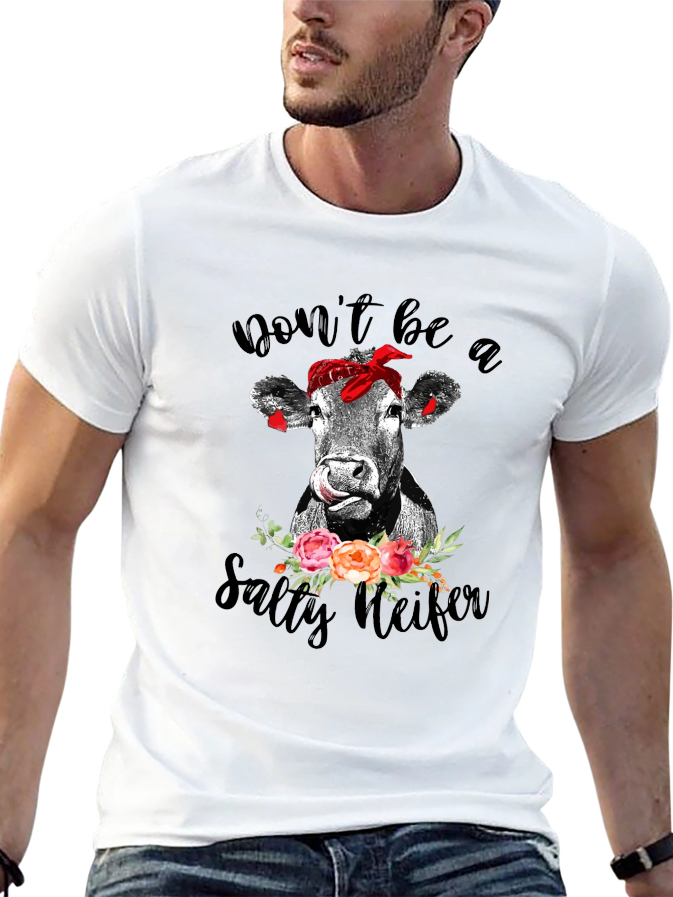 Salty Heifer Graphic Tee