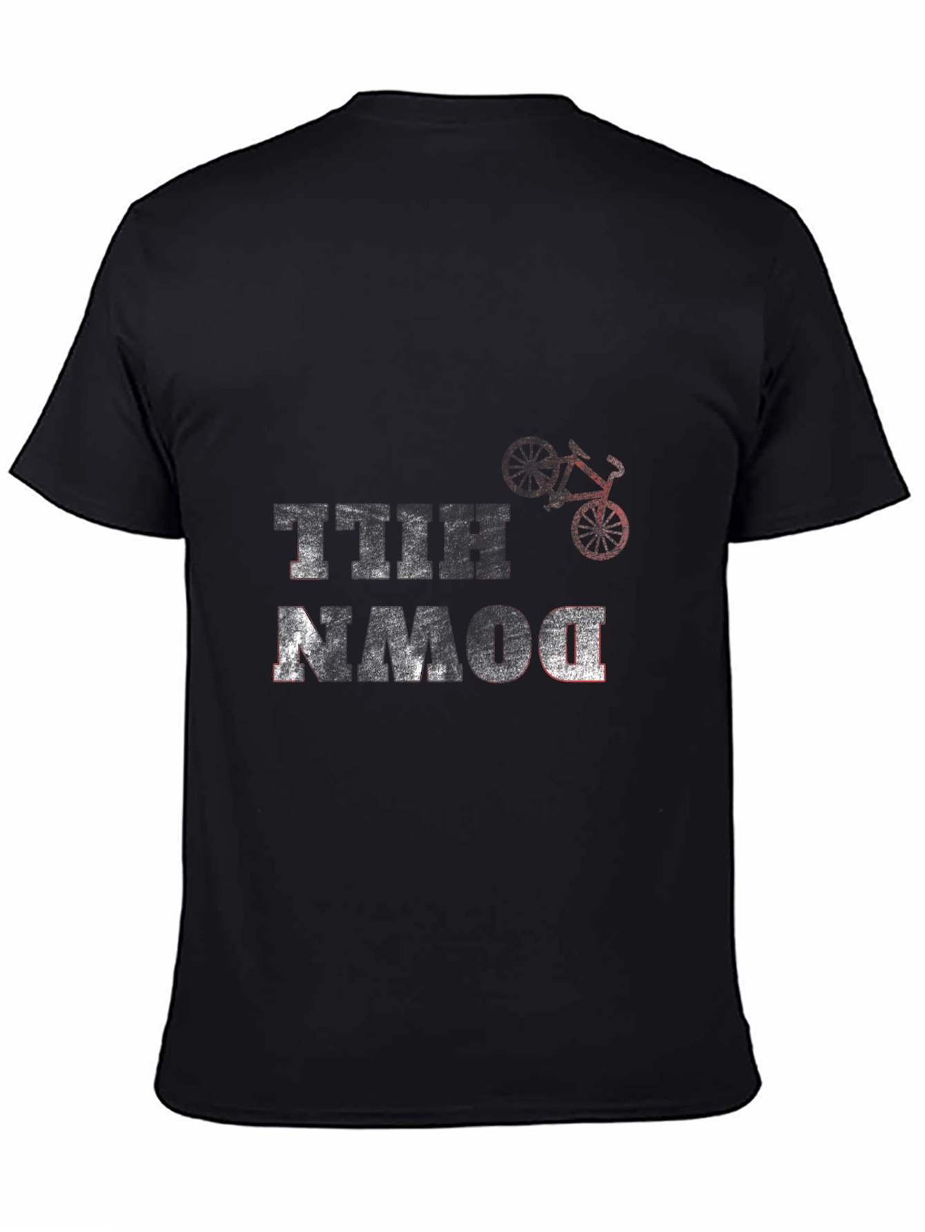 Downhill Mountain Bike Graphic T-Shirt