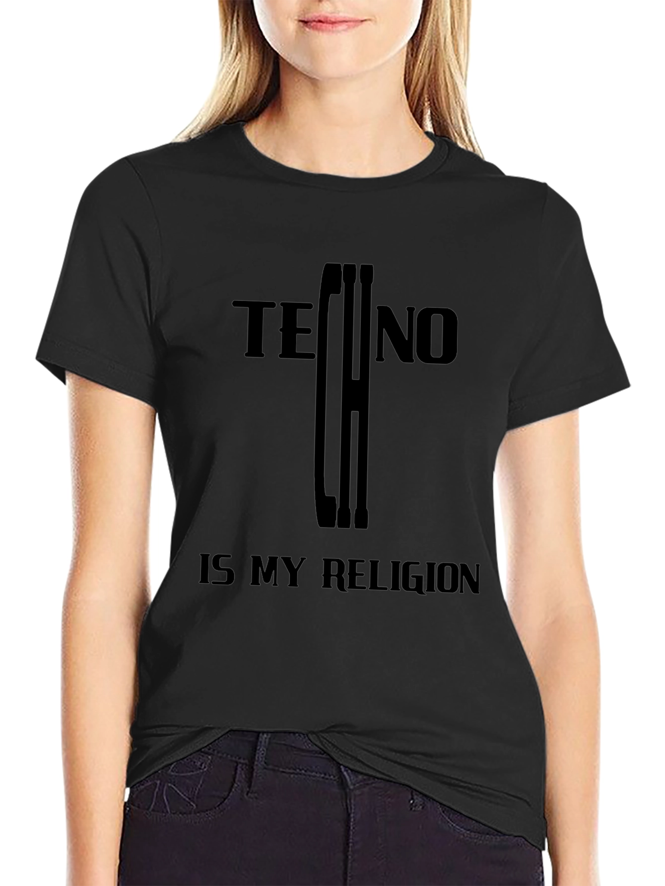 Techno Is My Religion Graphic T-Shirt