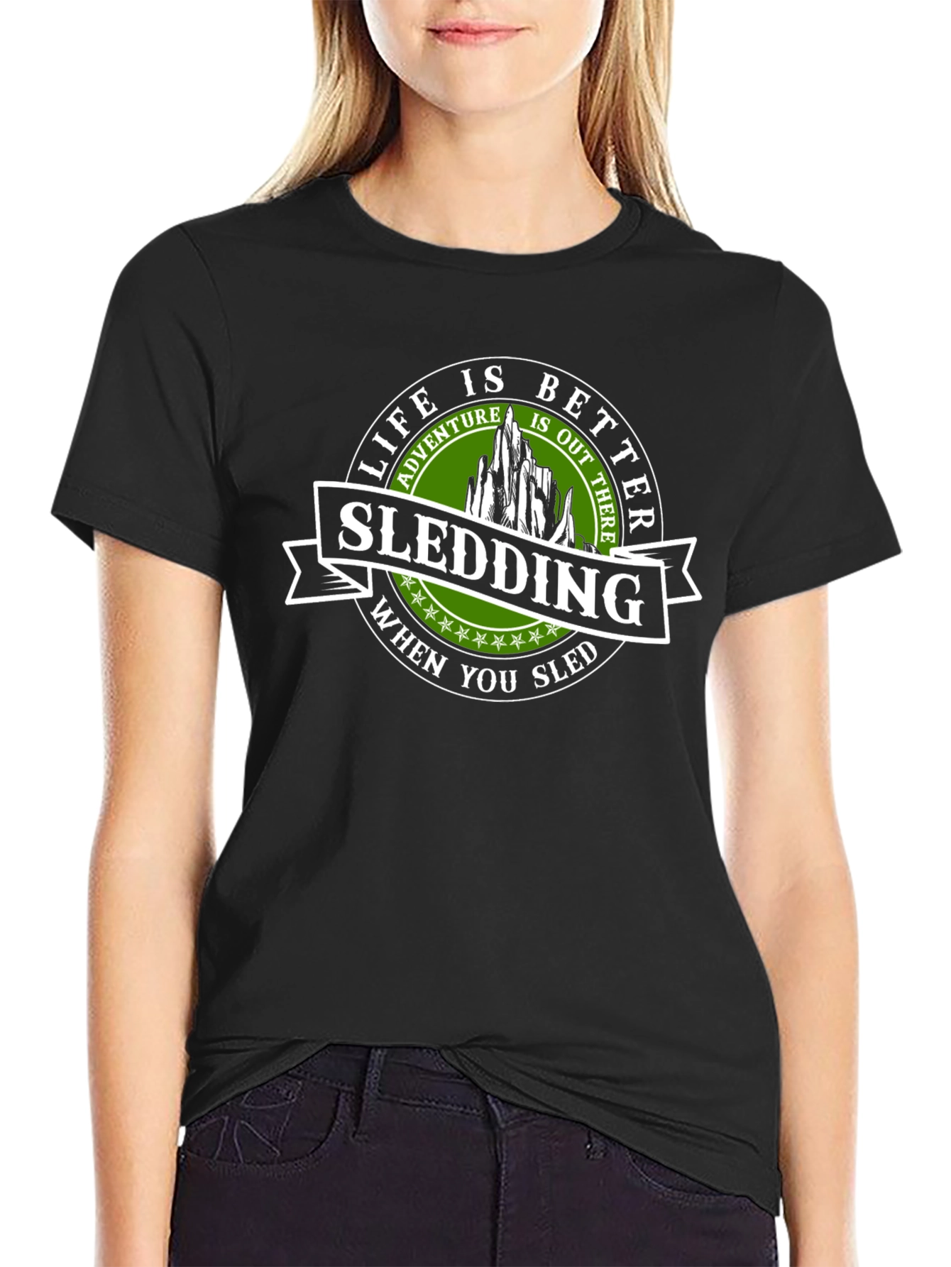Sledding Adventure T-Shirt