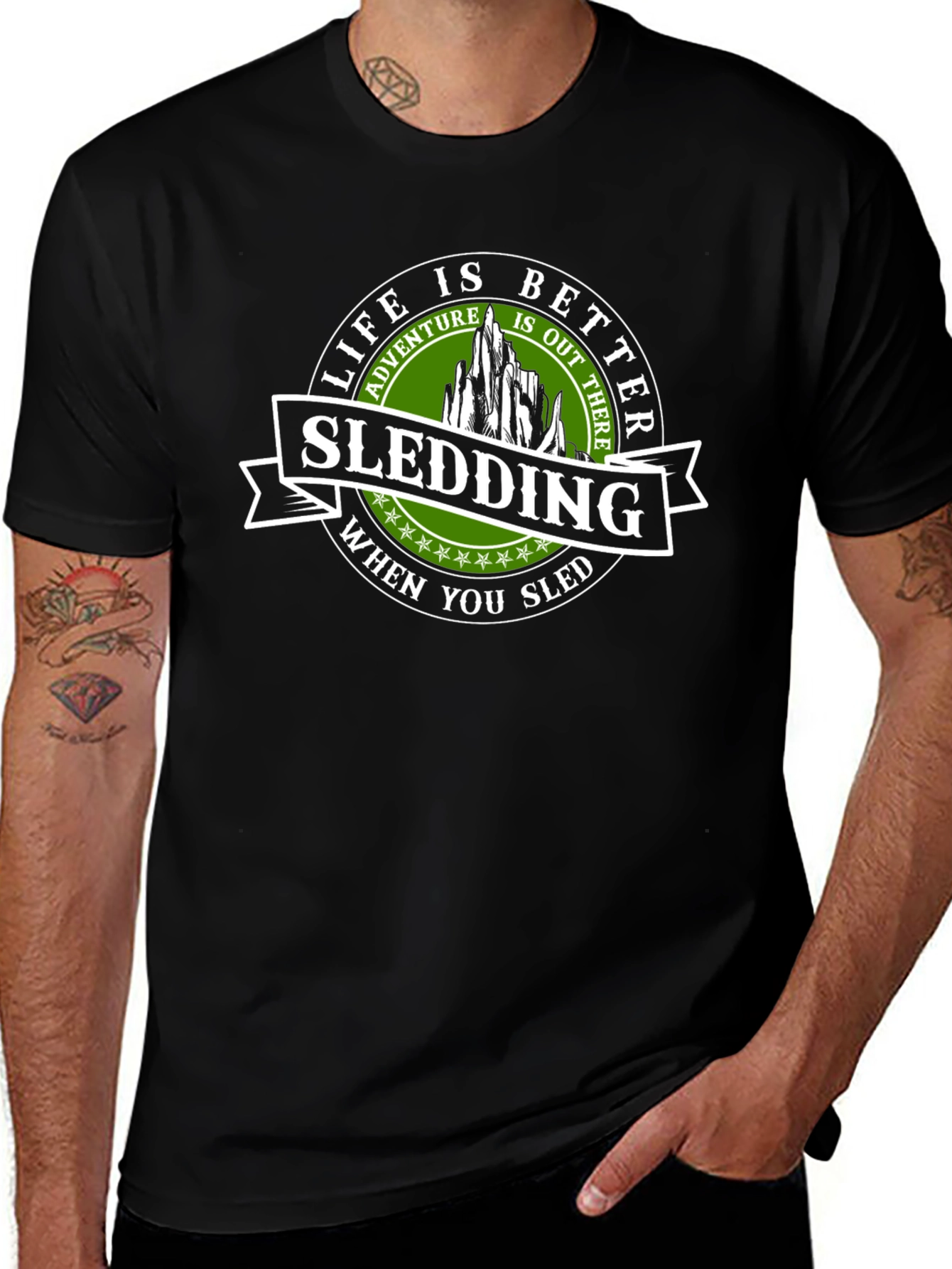 Sledding Adventure T-Shirt