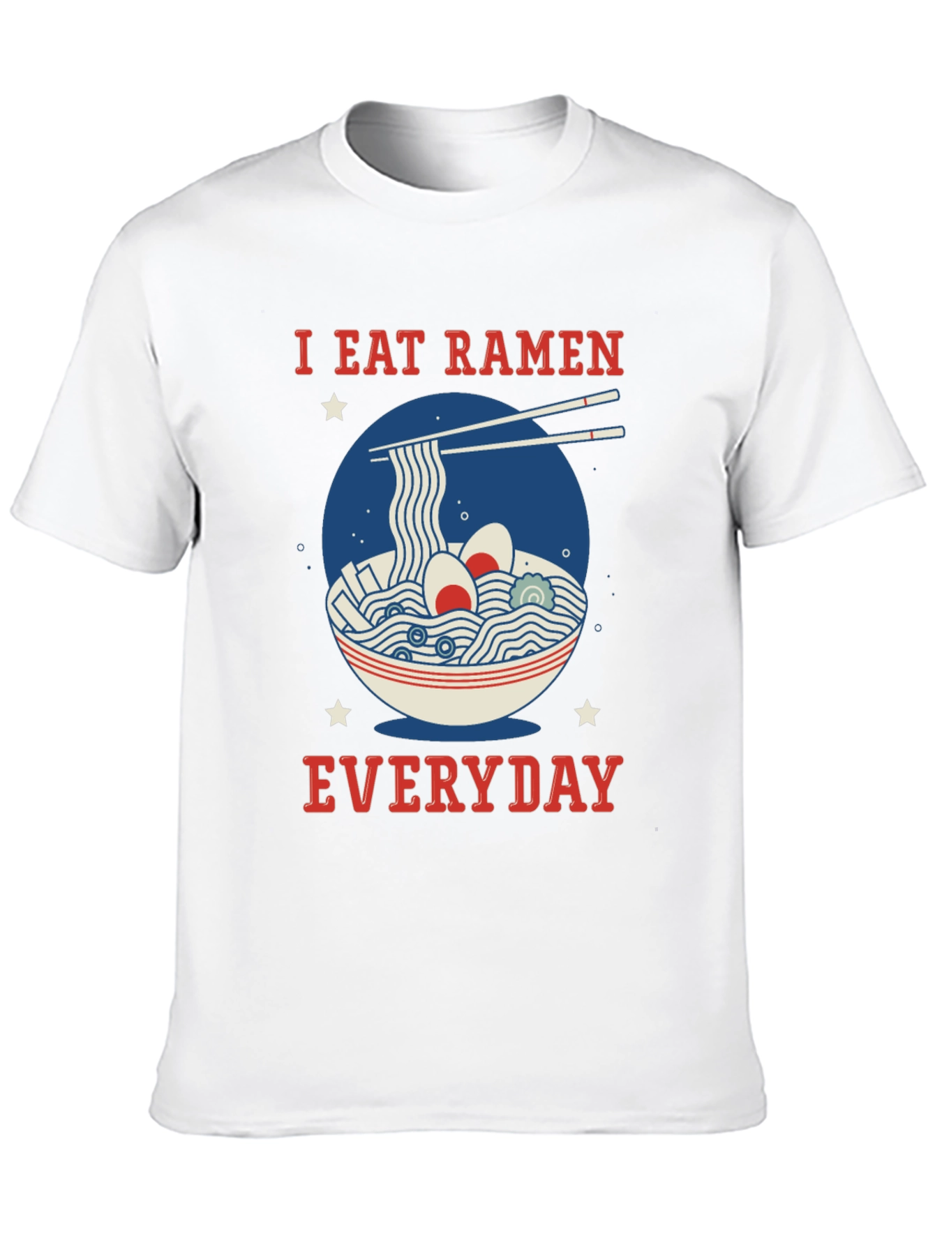 I Eat Ramen Everyday Graphic T-Shirt