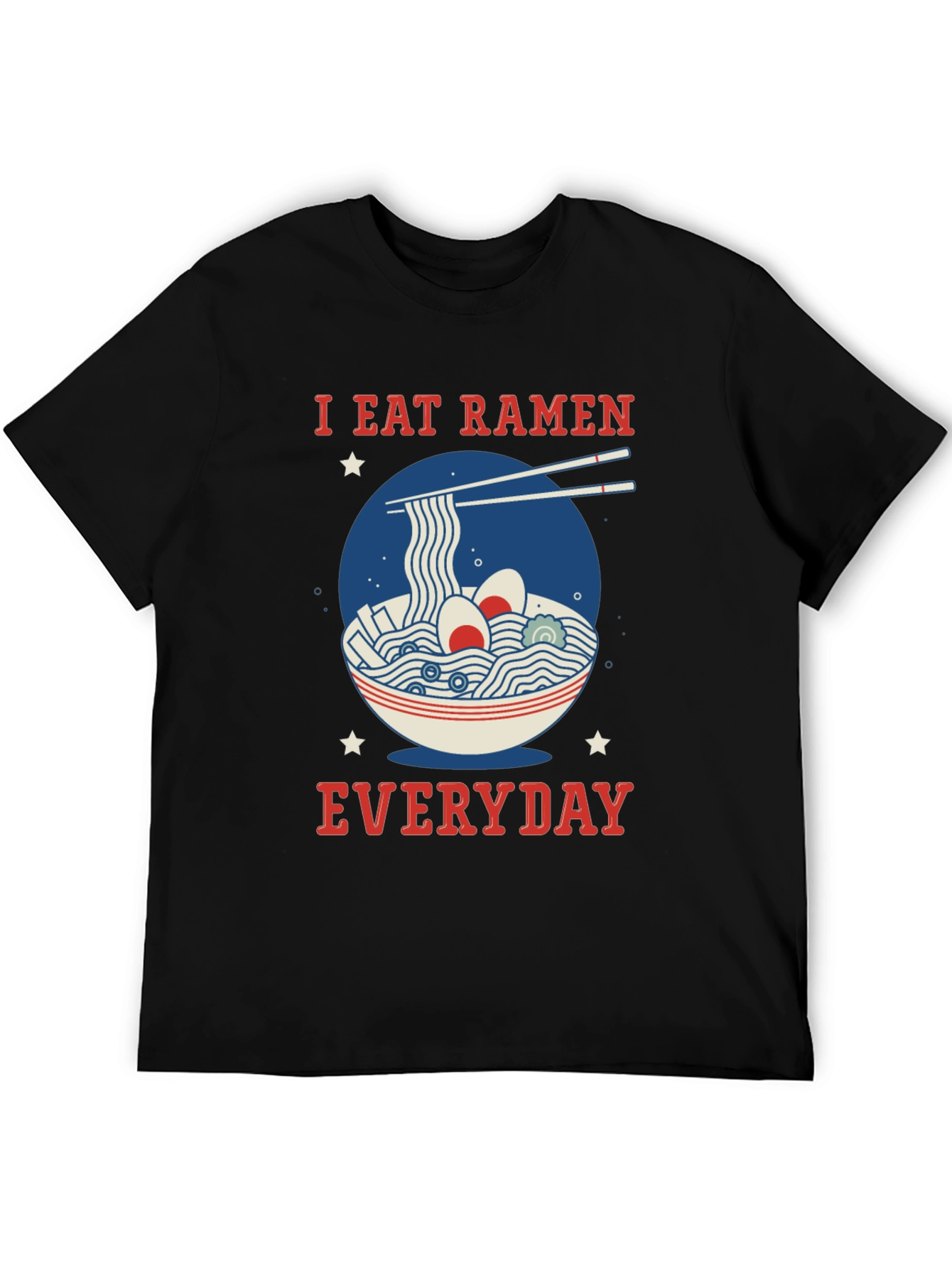 I Eat Ramen Everyday Graphic T-Shirt