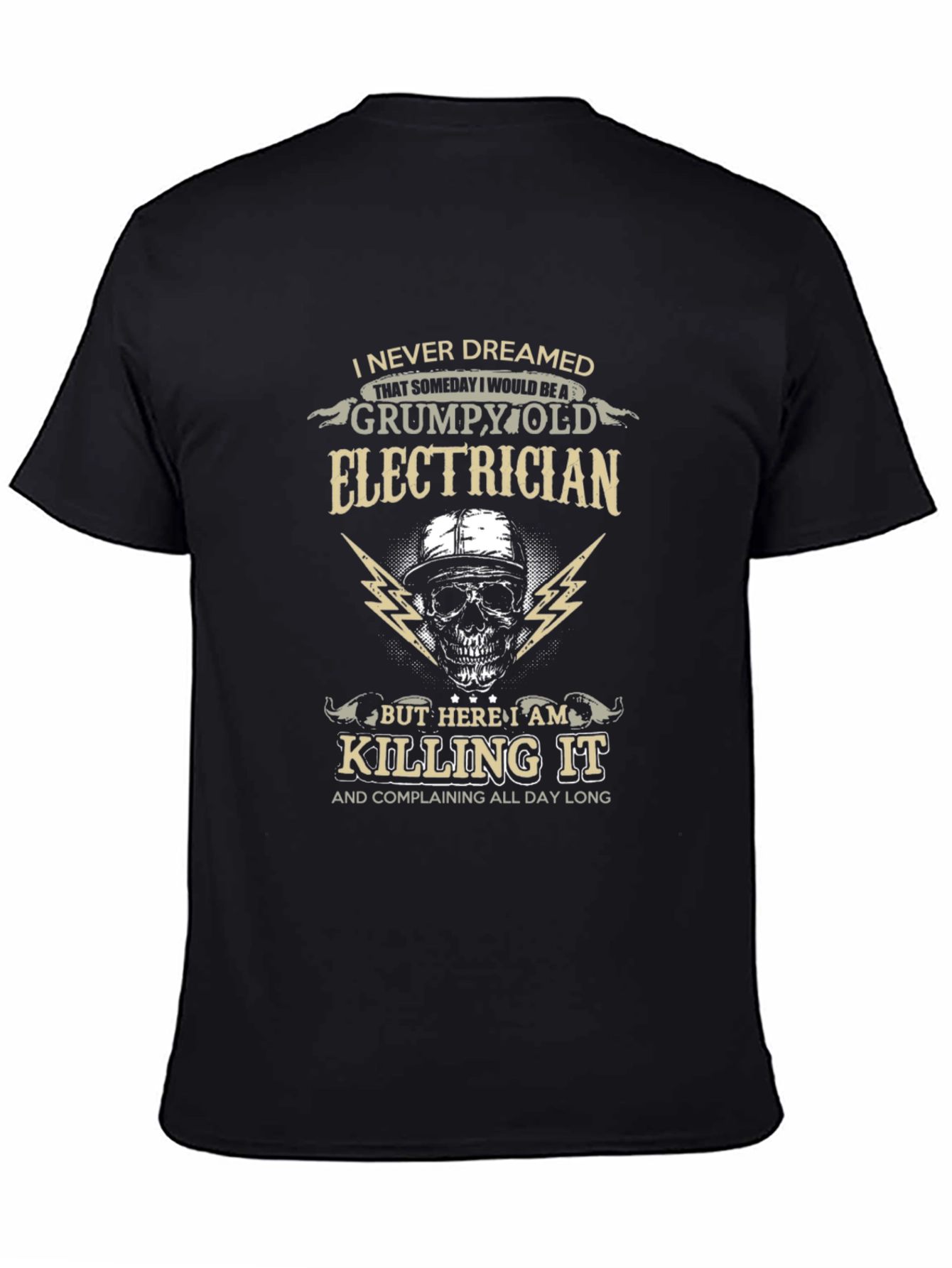 Grumpy Old Electrician T-Shirt