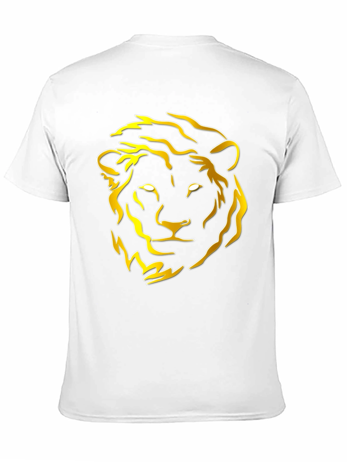 Lion Graphic Tee - Bold Black T-Shirt