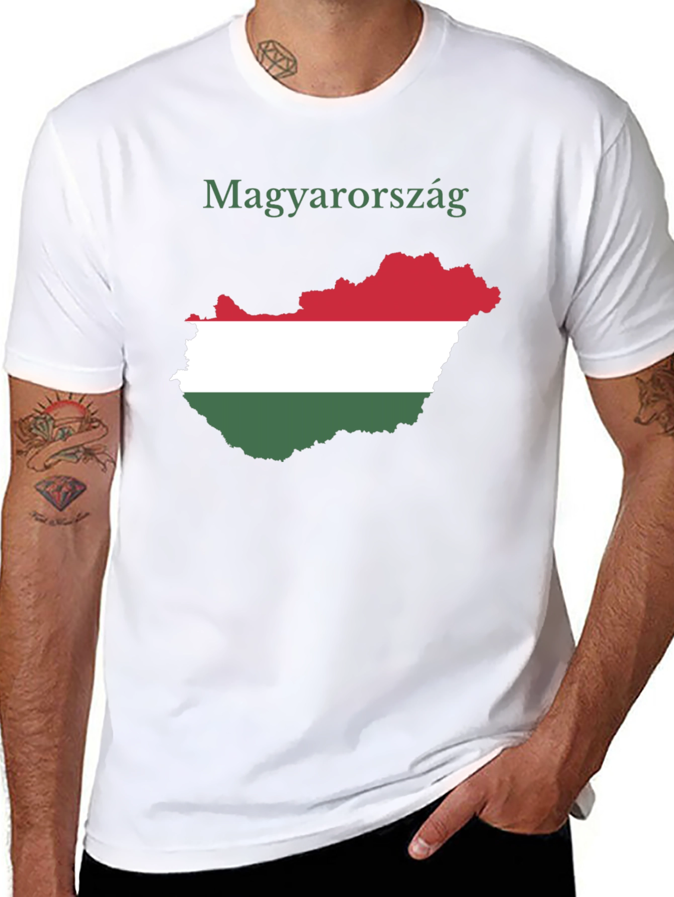 Hungary Magyarország Flag T-Shirt