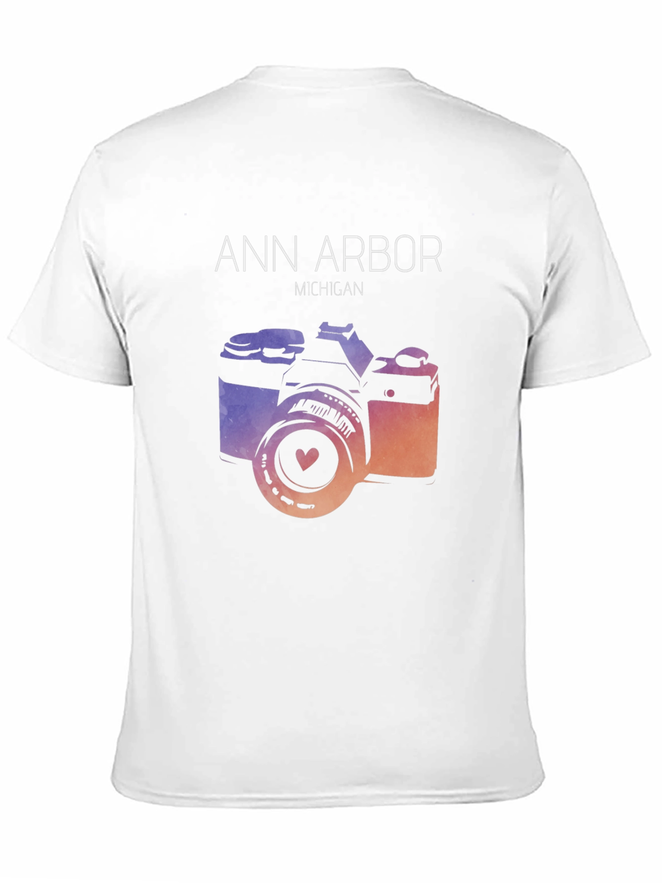 Ann Arbor Michigan Camera T-Shirt