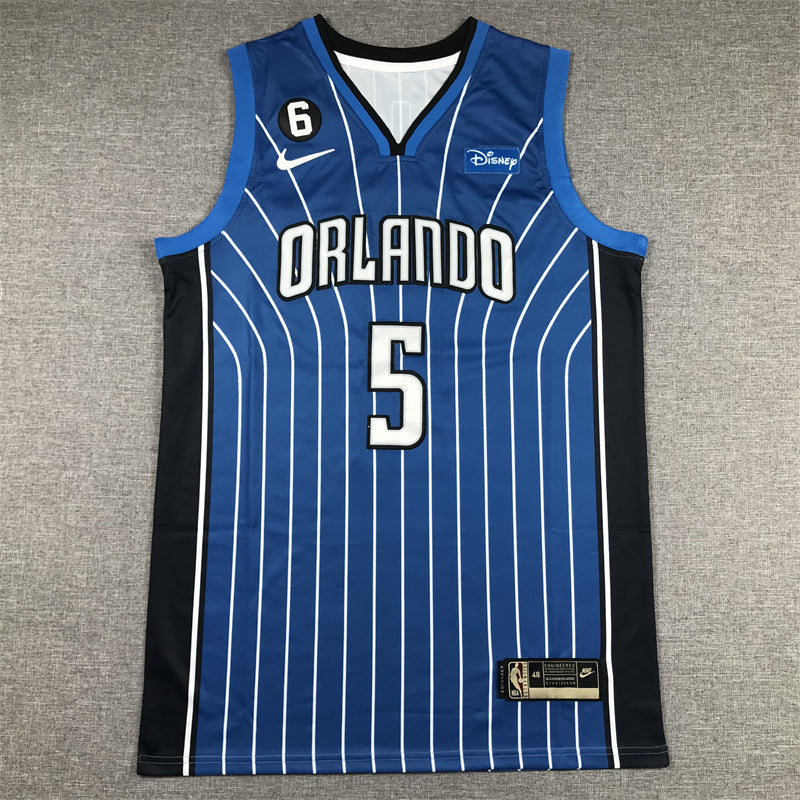 Men's Orlando Magic Paolo Banchero #5 2022/23 Royal Swingman Jerseys