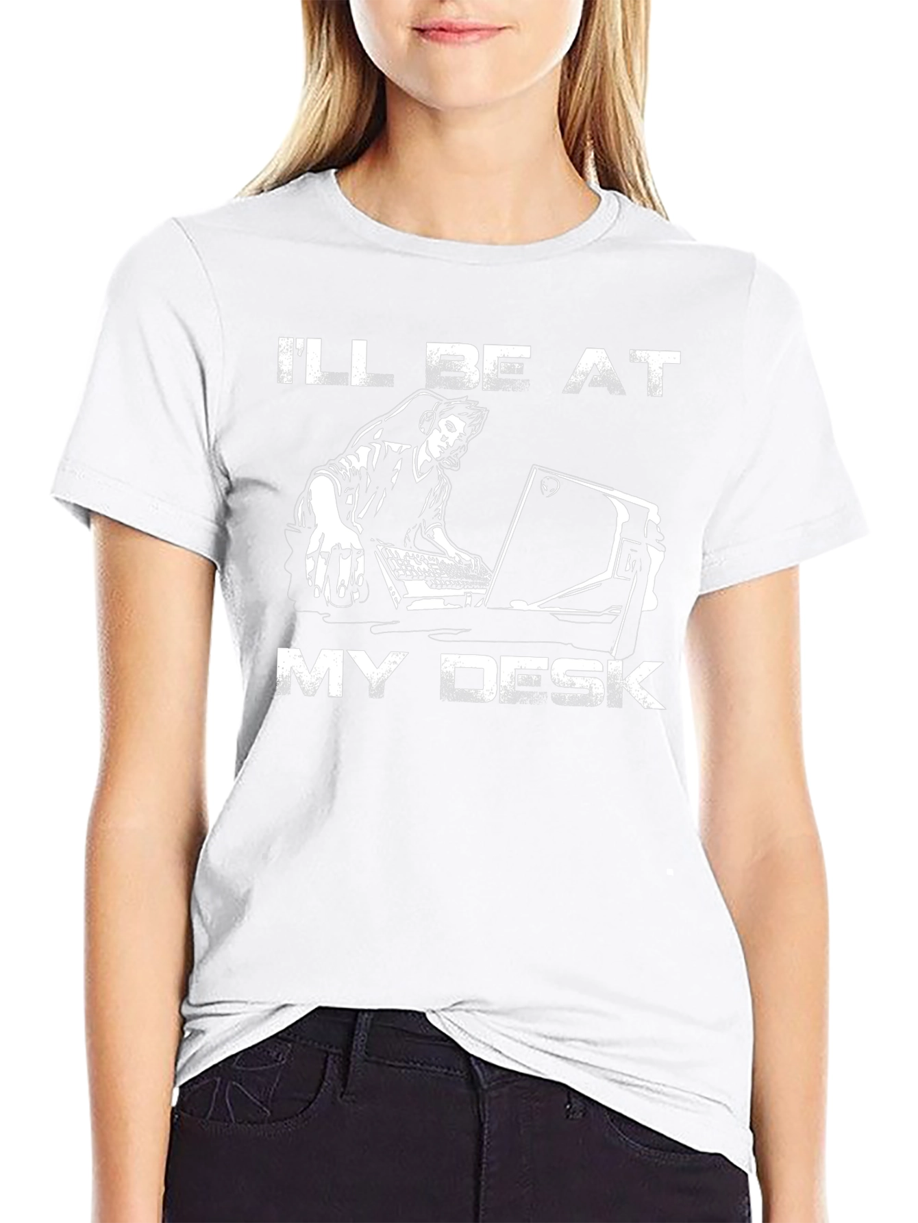 Gamer Graphic Tee - Ill Be At My Desk