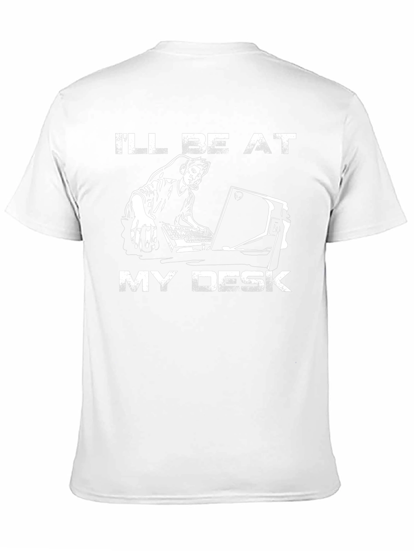 Gamer Graphic Tee - Ill Be At My Desk
