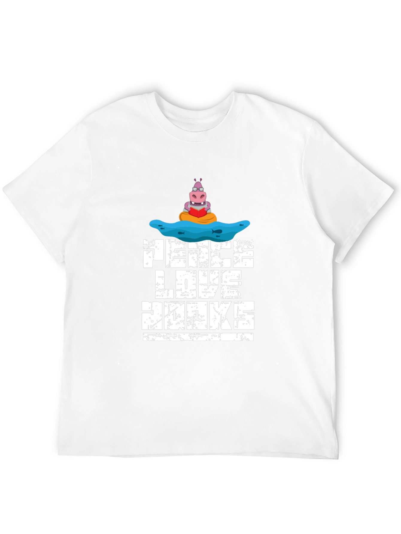 Peace Love Hippos T-Shirt