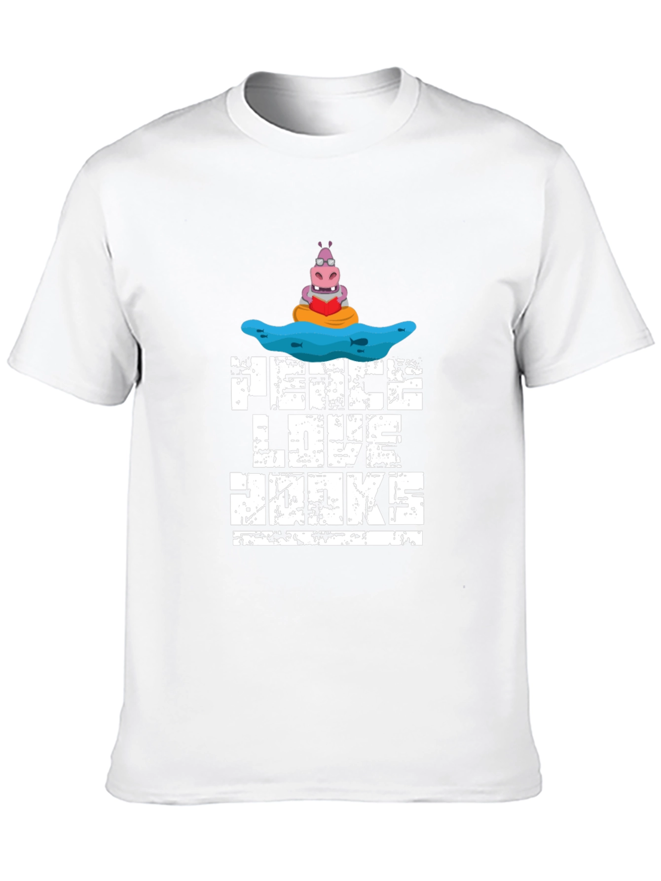 Peace Love Hippos T-Shirt