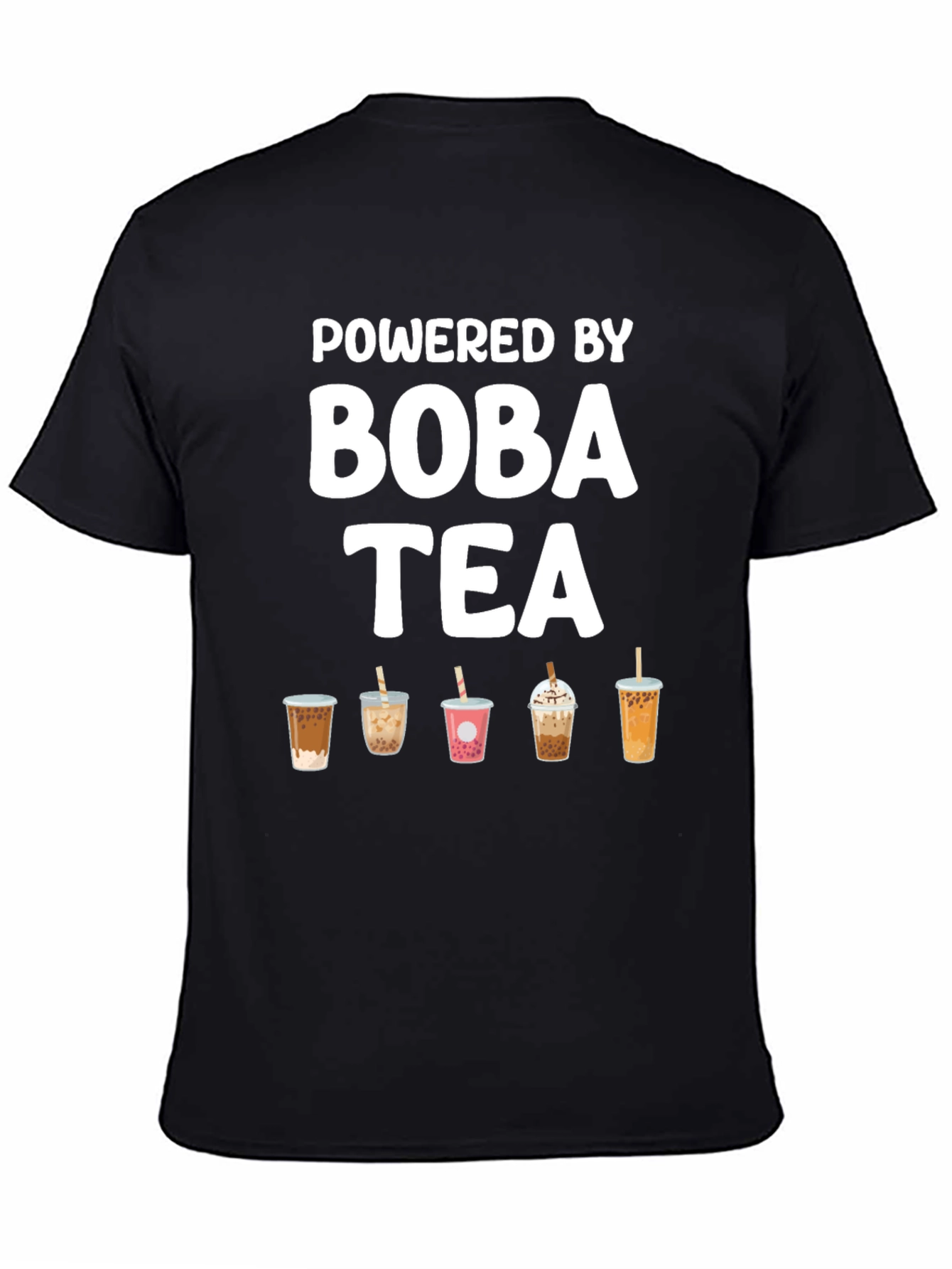 Powered by Boba Tea Graphic Tee
