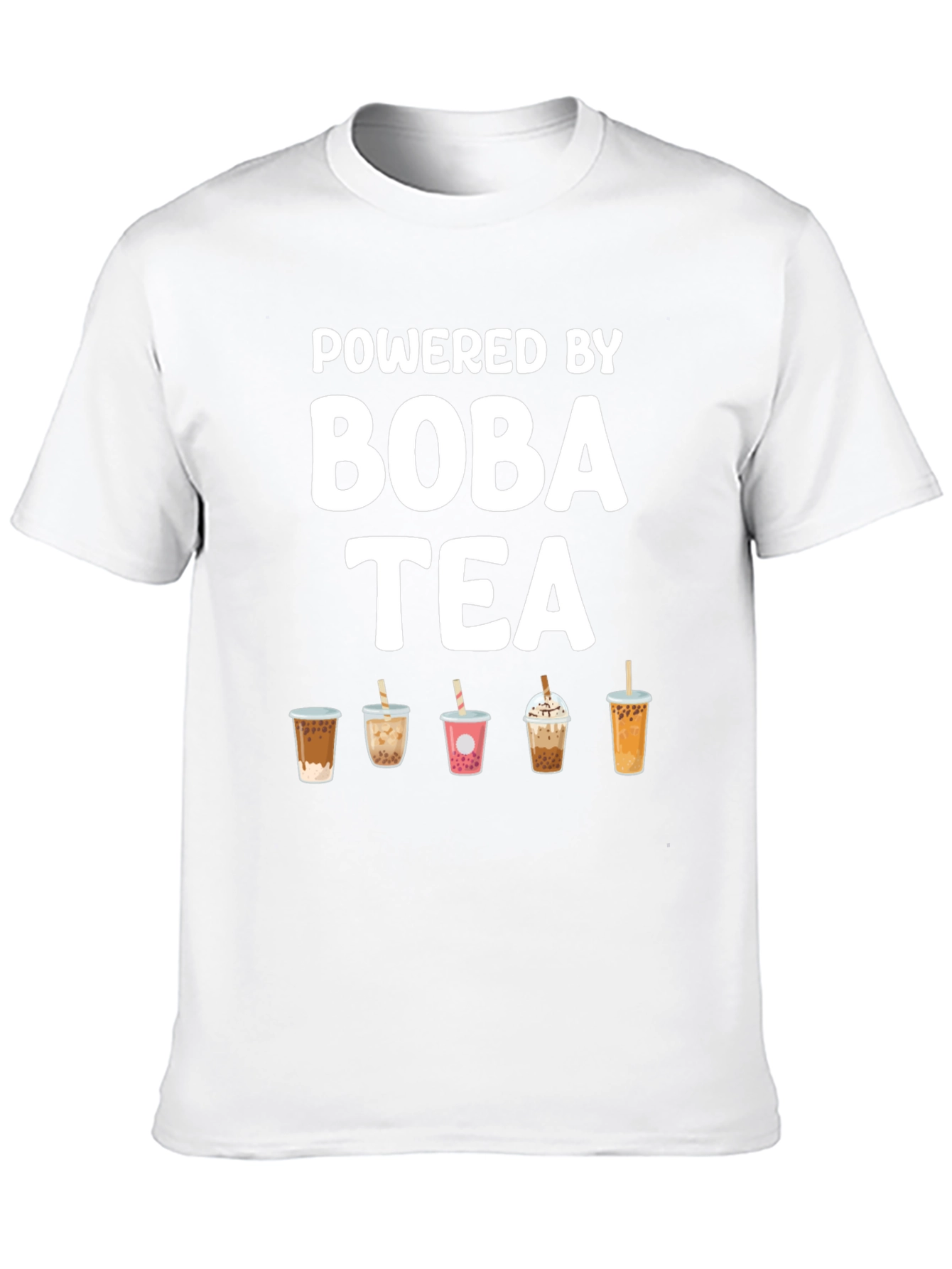 Powered by Boba Tea Graphic Tee