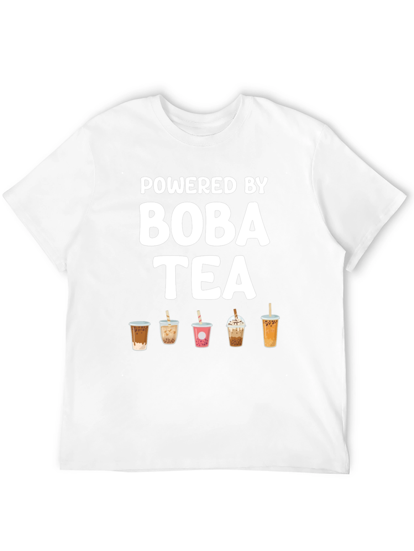 Powered by Boba Tea Graphic Tee