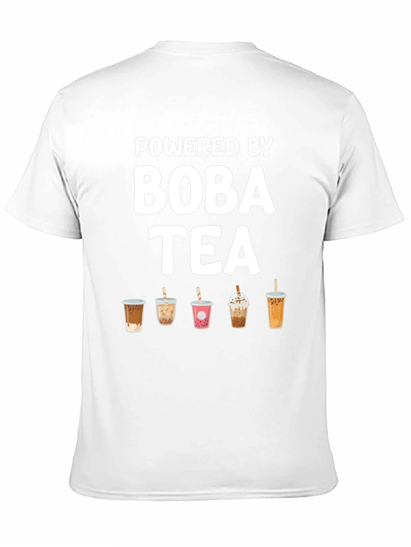 Powered by Boba Tea Graphic Tee