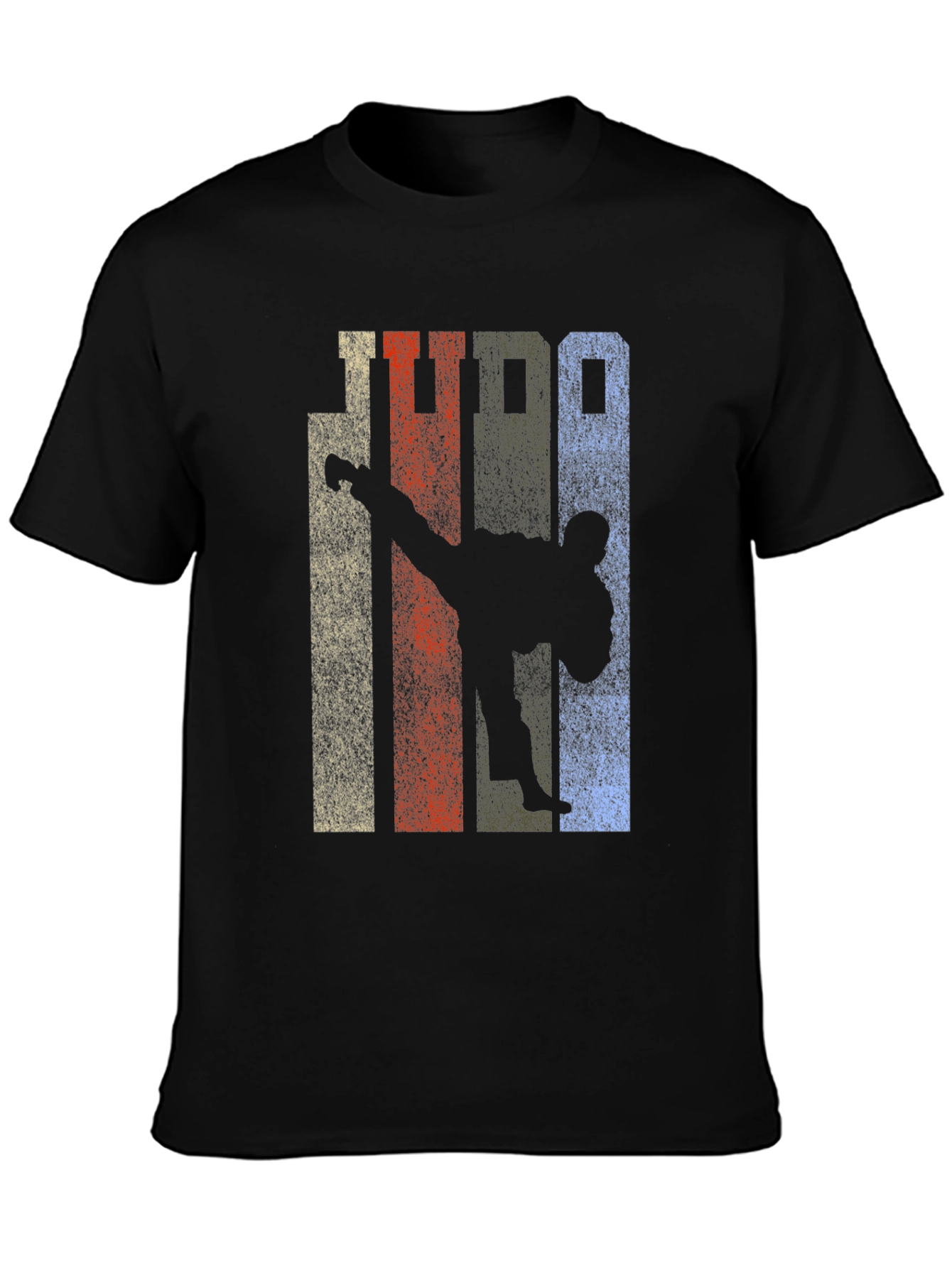 Judo Silhouette Graphic Tee - Martial Arts T-Shirt