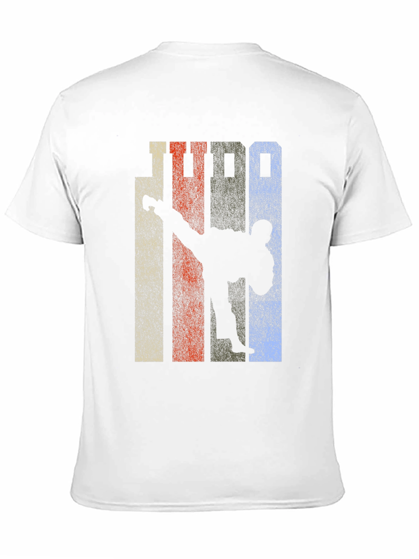 Judo Silhouette Graphic Tee - Martial Arts T-Shirt