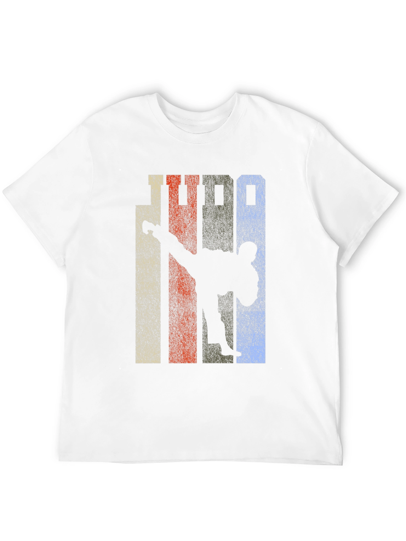 Judo Silhouette Graphic Tee - Martial Arts T-Shirt