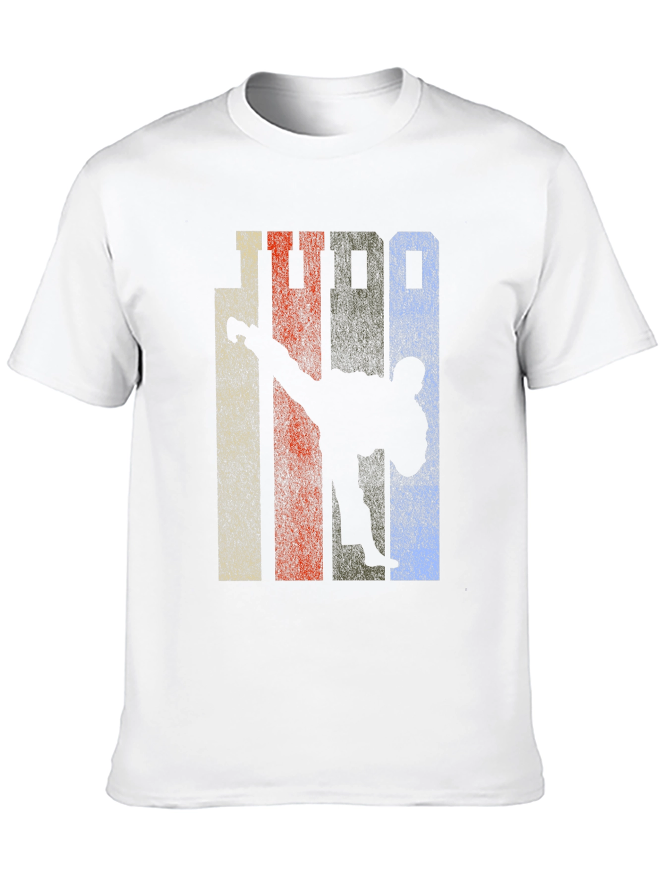 Judo Silhouette Graphic Tee - Martial Arts T-Shirt