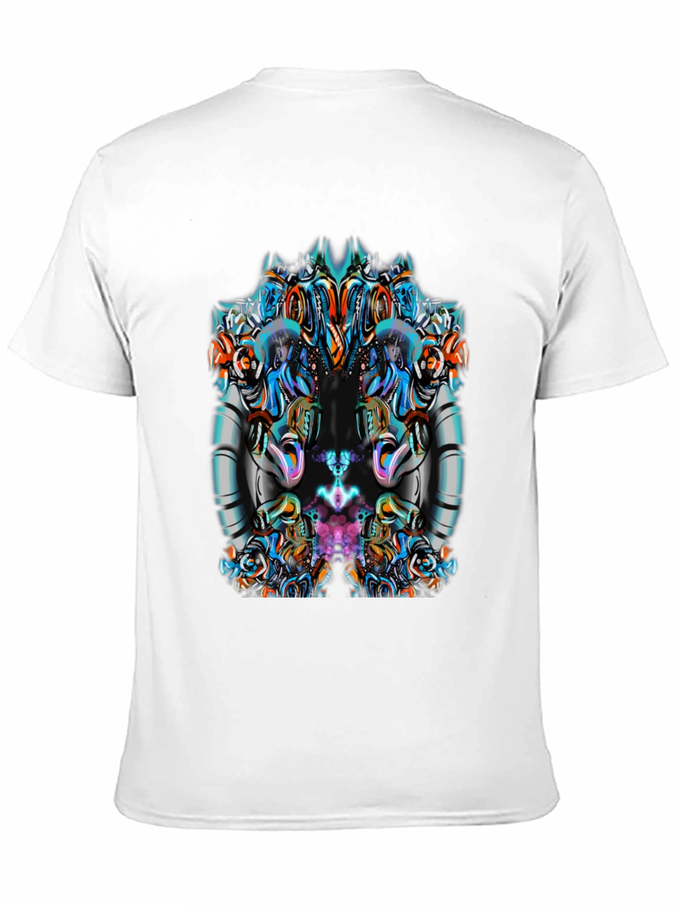 Abstract Graphic Print Tee