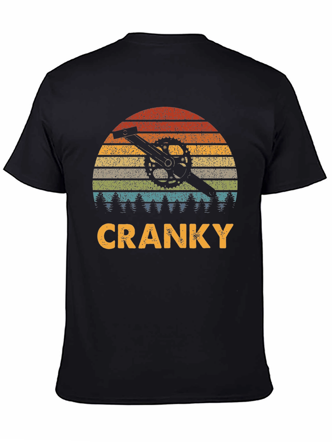 Cranky Retro Bike T-Shirt