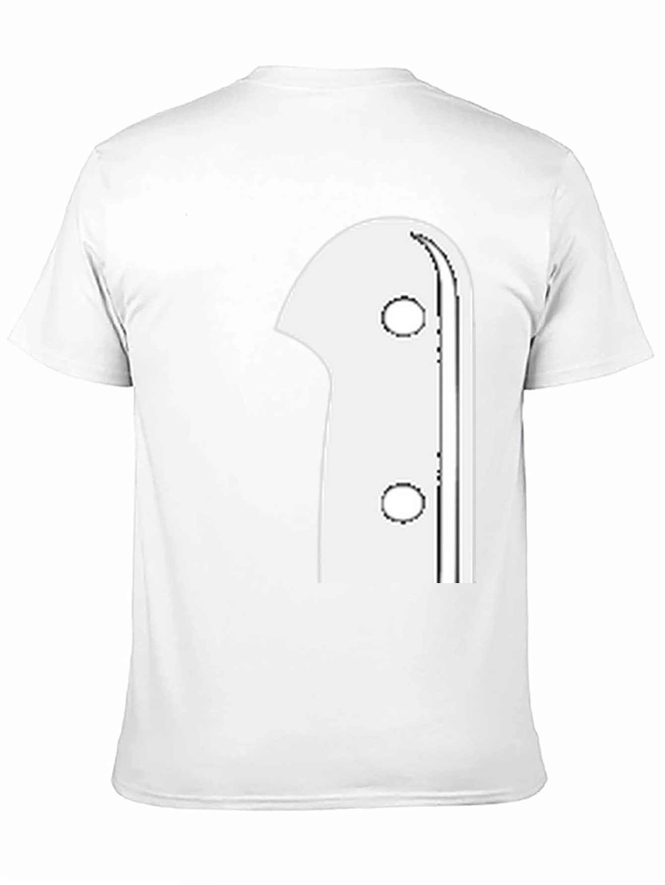 Ghost Graphic Print Black T-Shirt