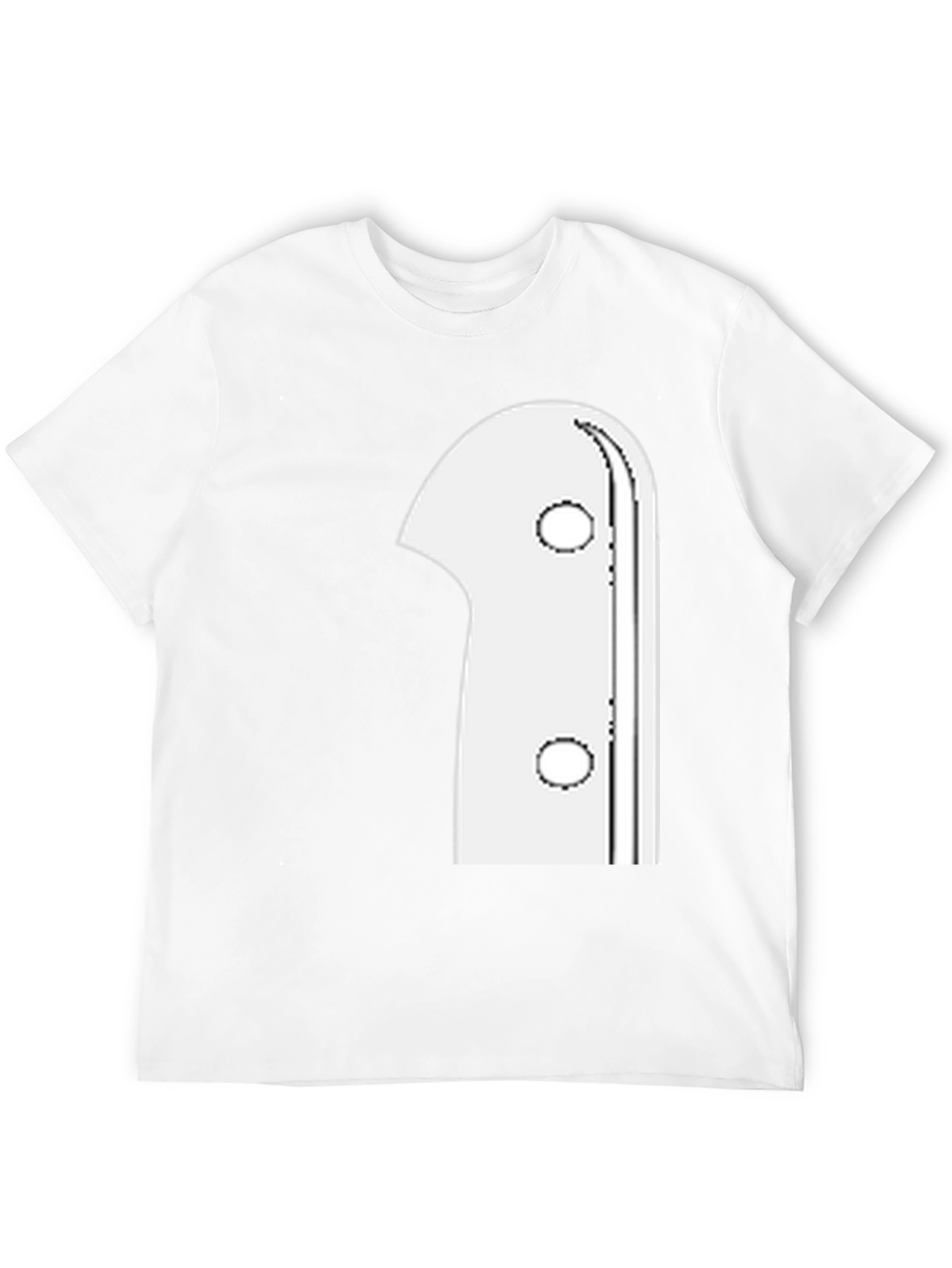 Ghost Graphic Print Black T-Shirt