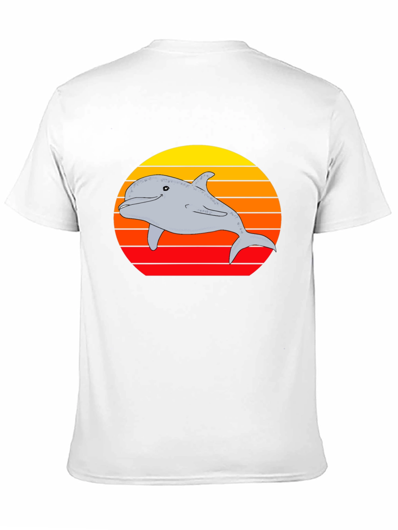 Dolphin Sunset Graphic Tee