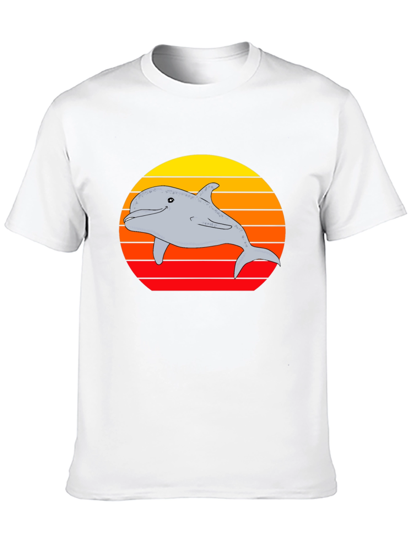 Dolphin Sunset Graphic Tee