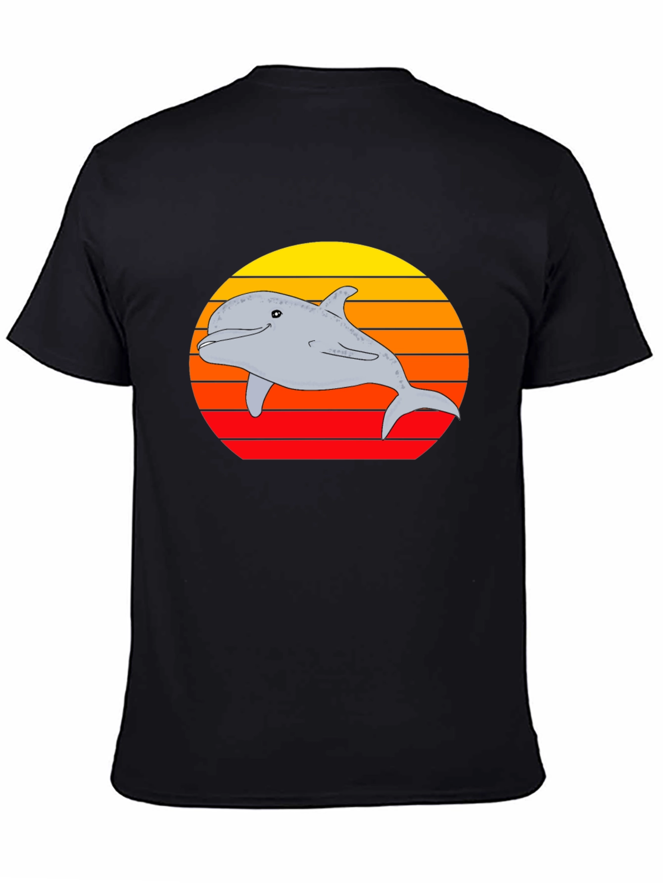 Dolphin Sunset Graphic Tee