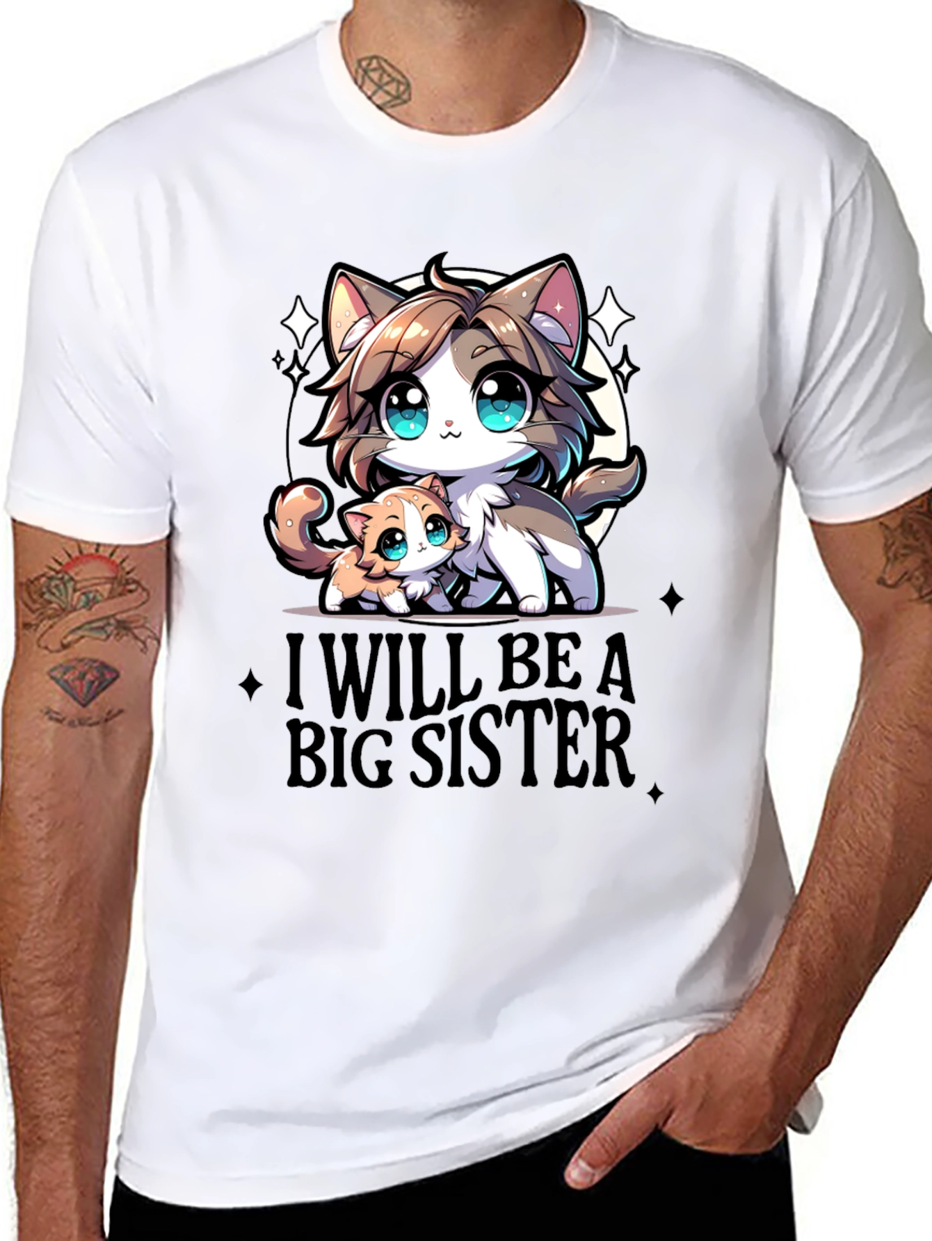 Big Sister Kitten T-Shirt