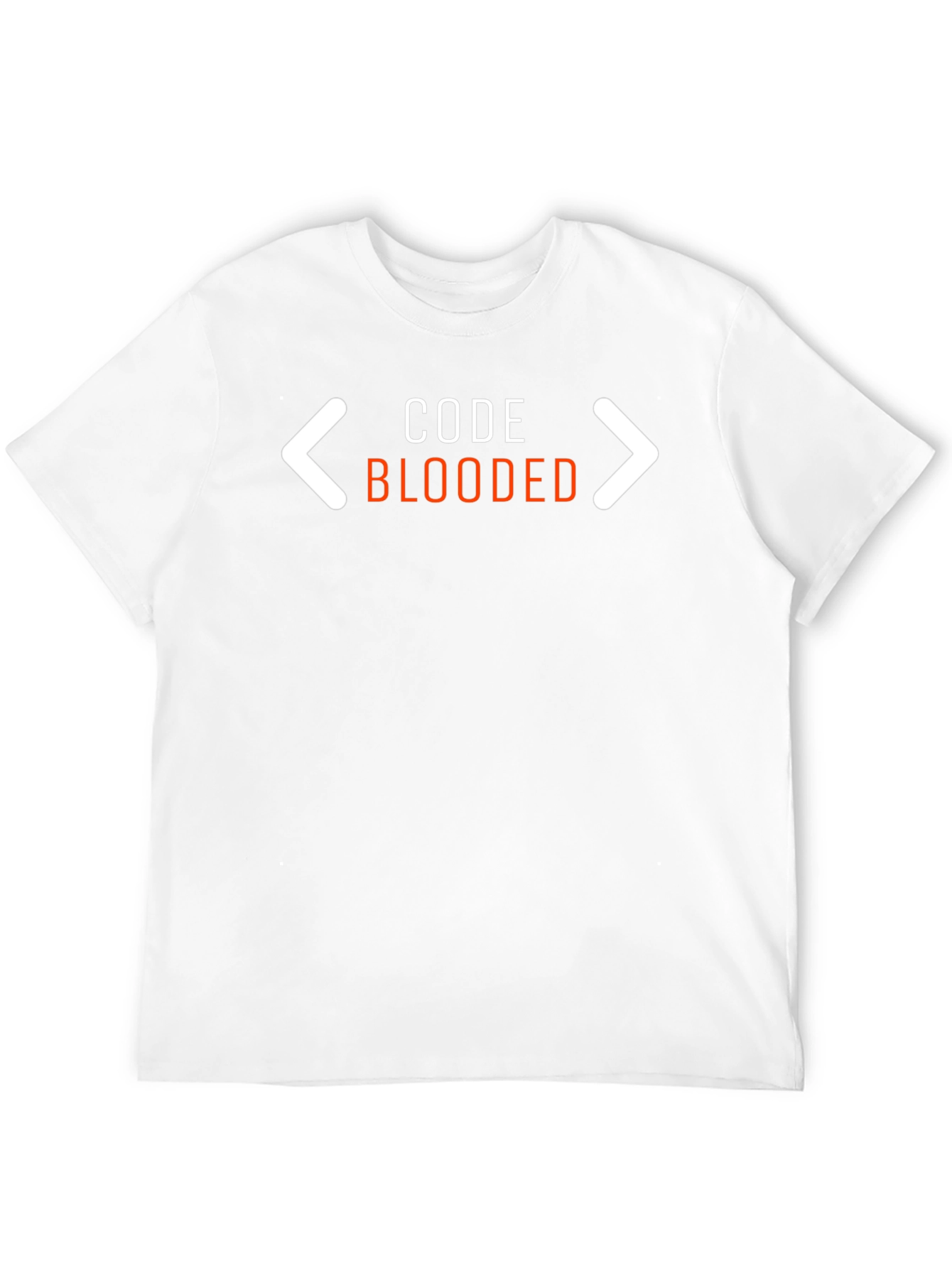Code Blooded Graphic Tee - Black Programmer T-Shirt